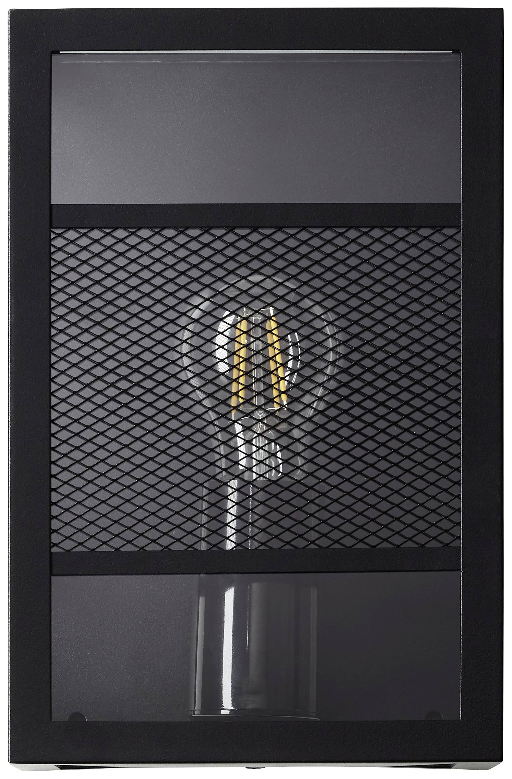 Brilliant Getta 96409/06 Außenwandleuchte E27 Schwarz