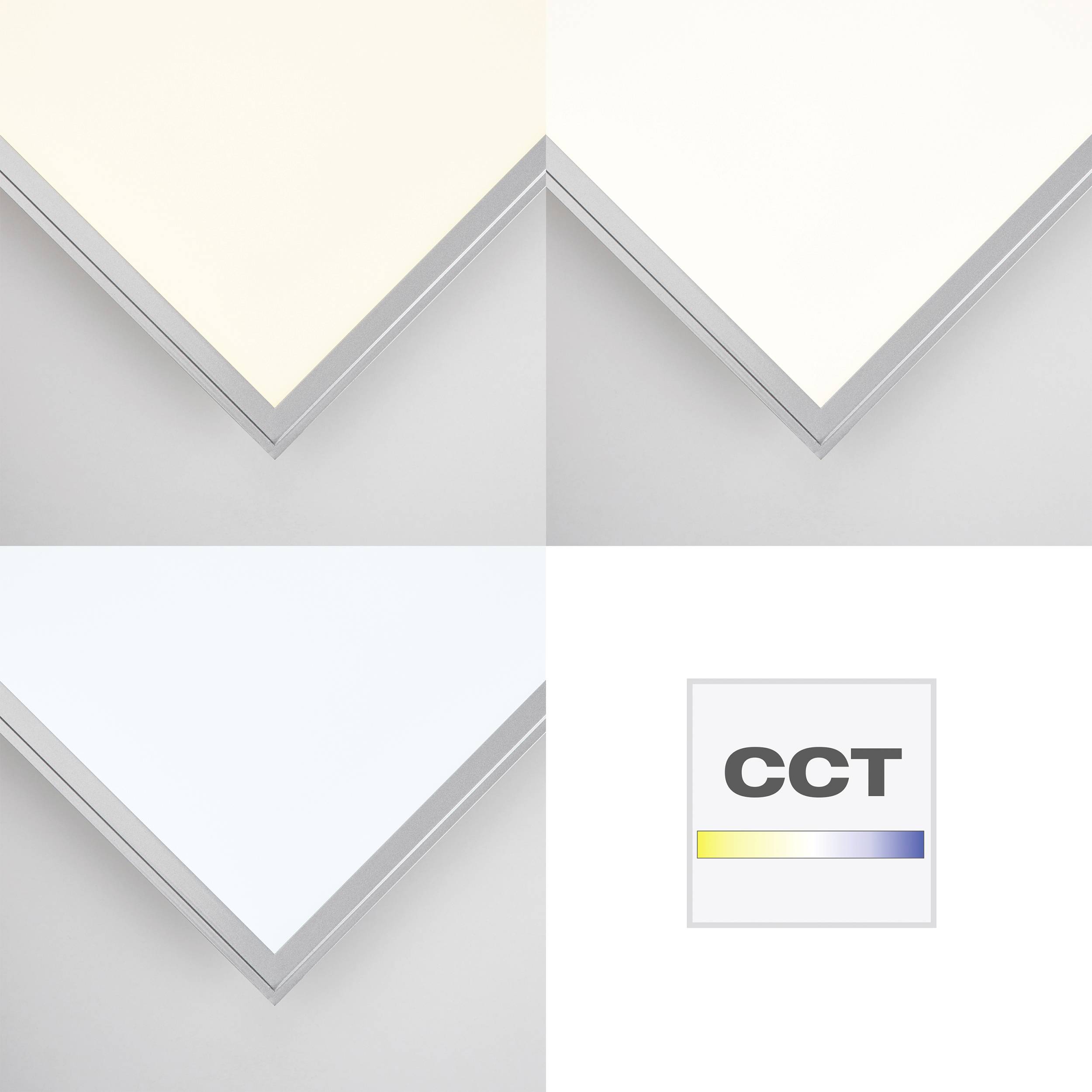 Brilliant Alissa G97021/58 LED-Panel EEK: E (A - G) 32W Silber, Weiß