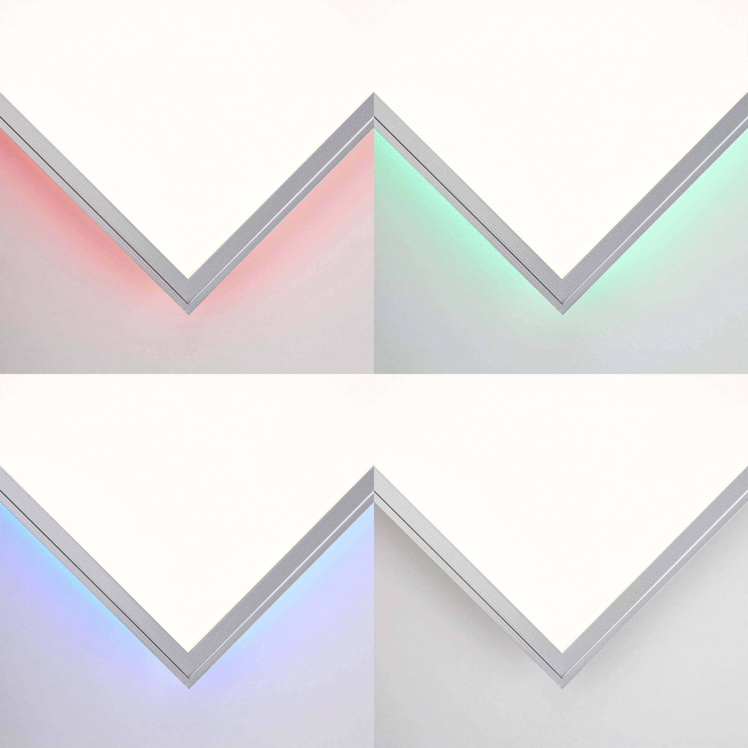 Brilliant Alissa G97021/58 LED-Panel EEK: E (A - G) 32W Silber, Weiß