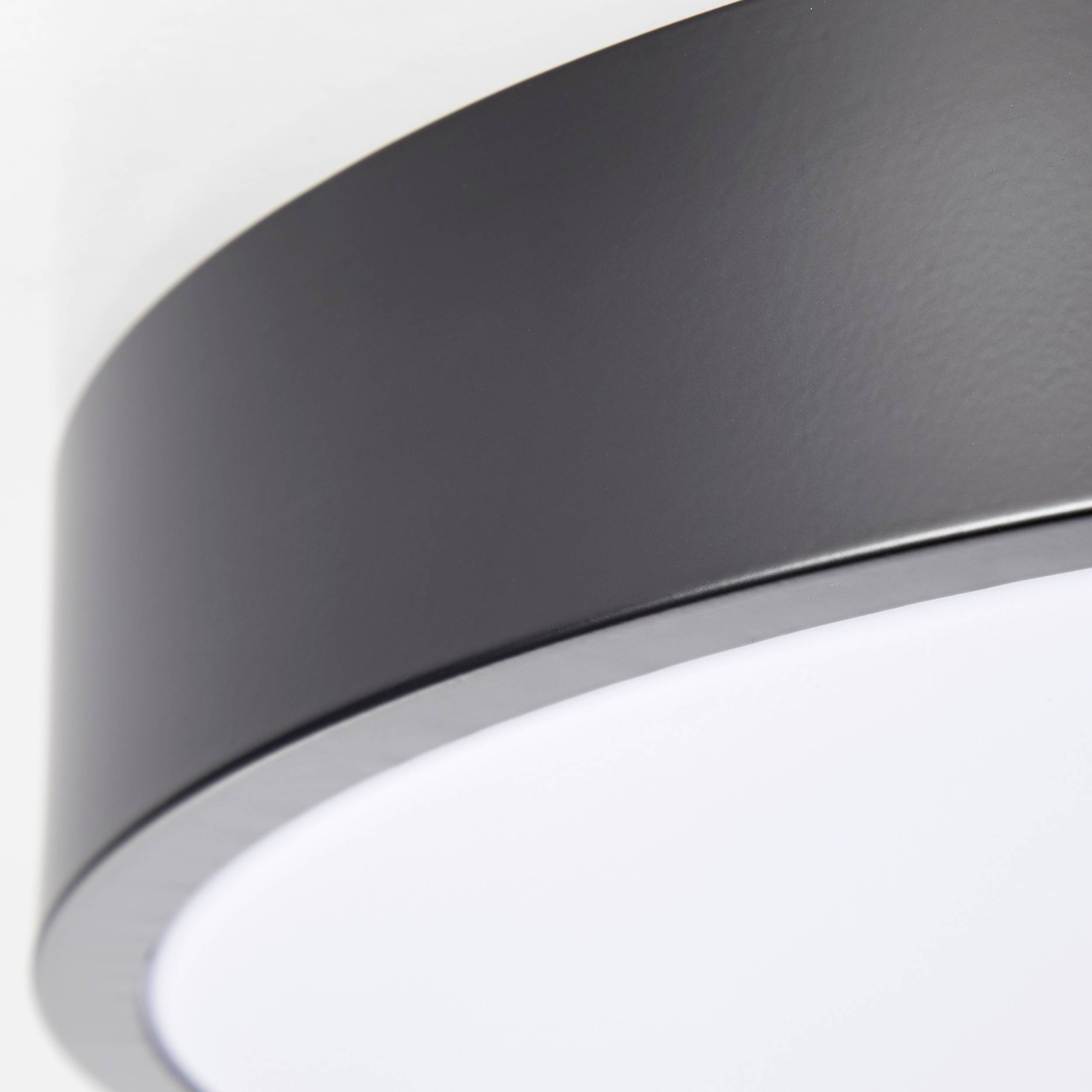 Brilliant G97013/06 Slimline LED-Deckenleuchte LED 12W Weiß, Schwarz