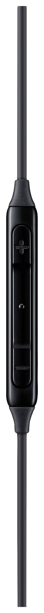 Schwarzer Inline-Audiokabelschalter mit Lautstärkeregler und Schiebeschalter, vertikal ausgerichtet.