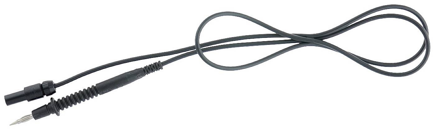 Metrel A 1067 Sicherheits-Messleitung Bananenstecker 4 mm Prüfspitze 1.50 m Schwarz 1 St.