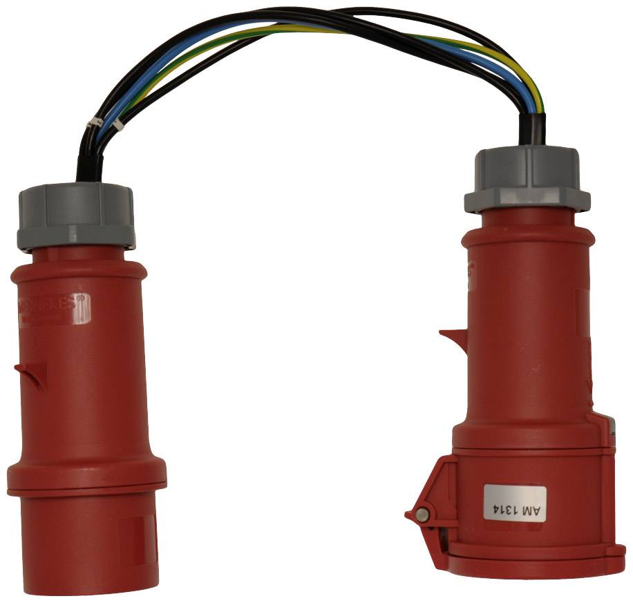 Metrel A 1390 Messadapter CEE-Kupplung 32 A 5polig - CEE-Stecker 32 A 5polig