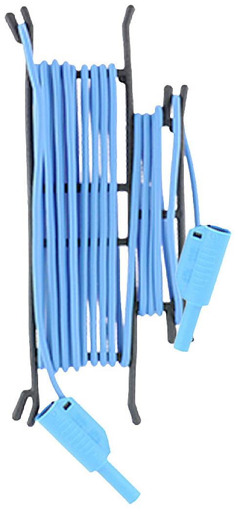 Metrel A 1526 Sicherheits-Messleitung Bananenstecker 4mm Bananenstecker 4mm 5m Blau 1St.