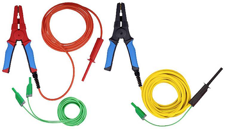 Metrel S 1539 5M Sicherheits-Messleitungs-Set 5 m Grün, Rot, Gelb 1 St.