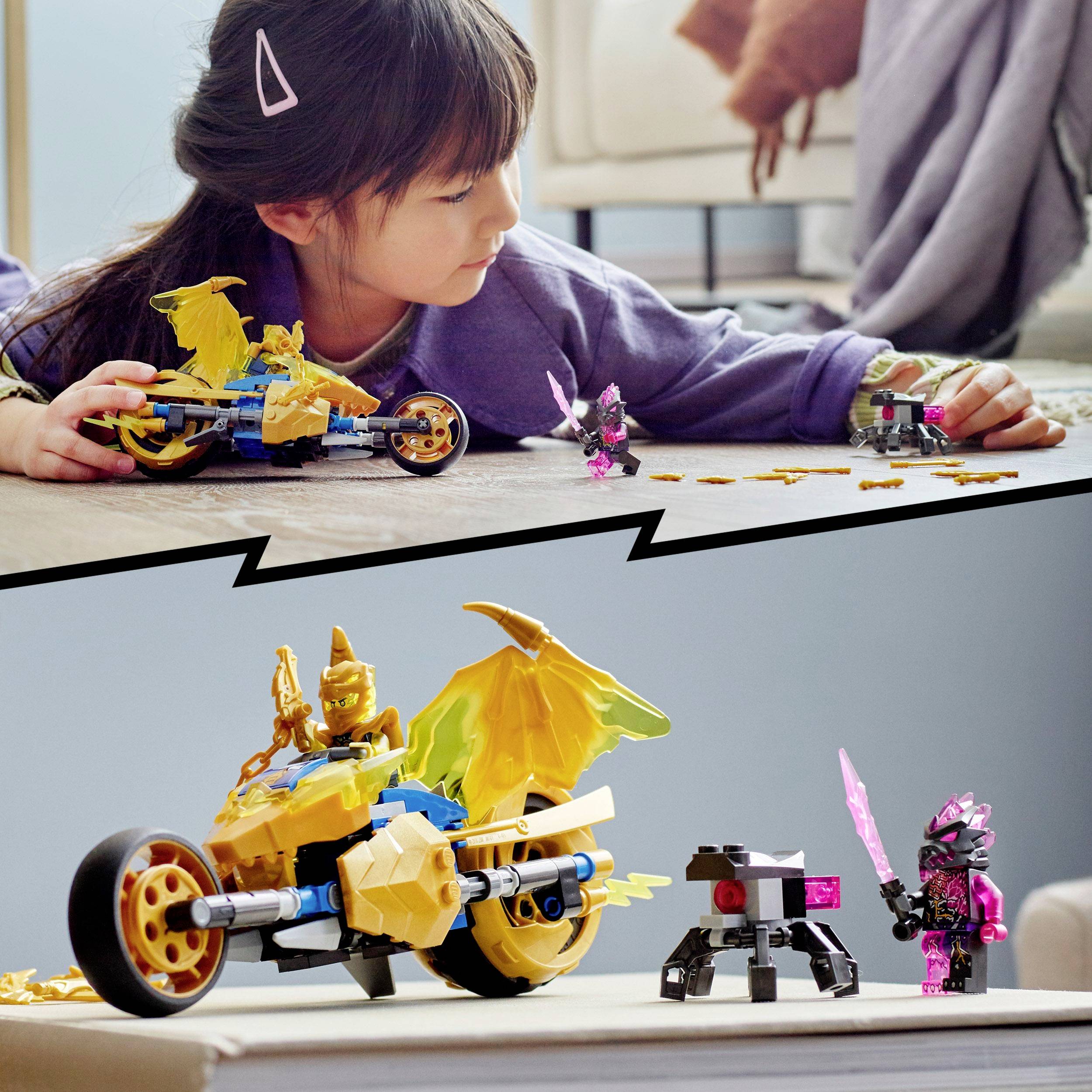 71768 LEGO® NINJAGO Jays Golddrachen-Motorrad