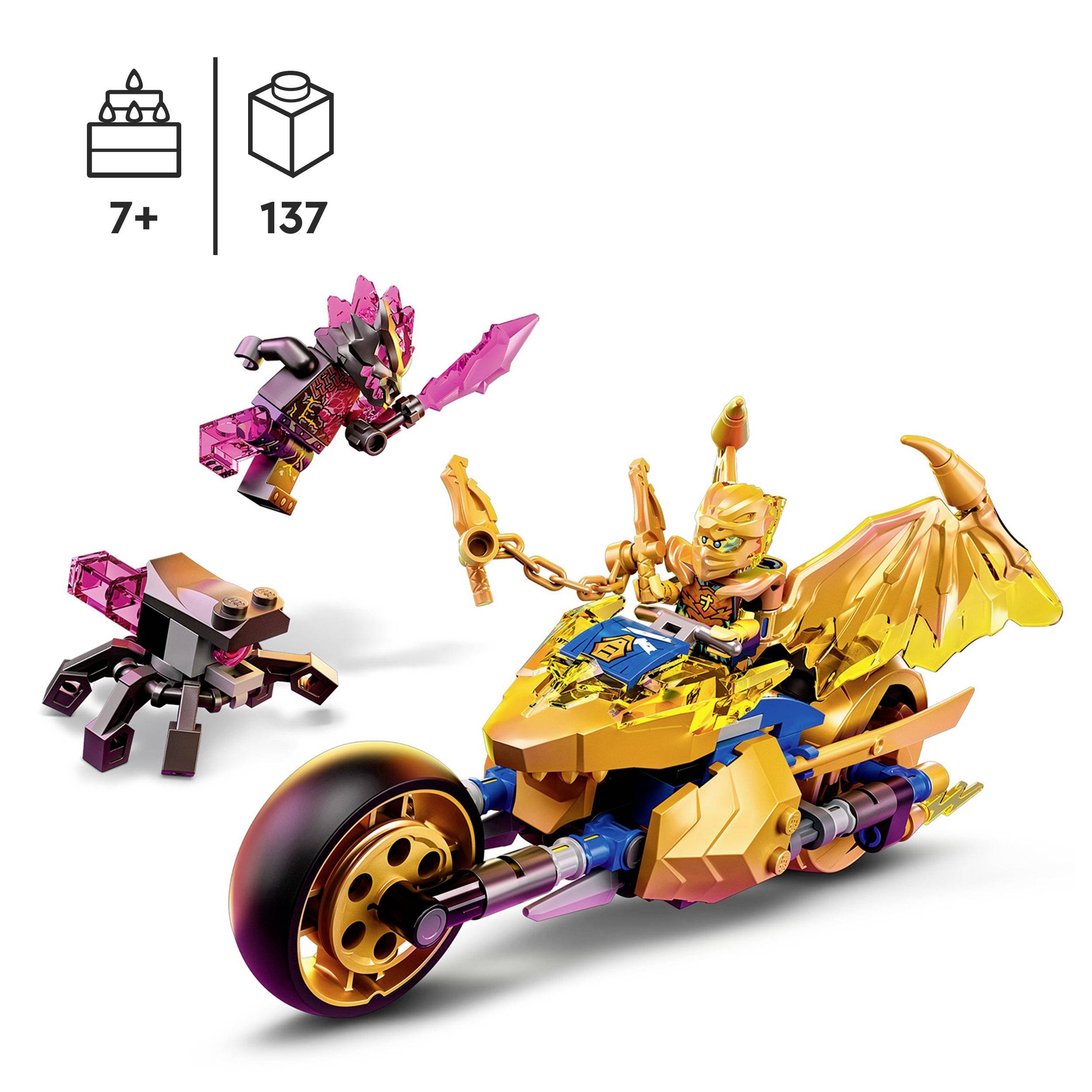 71768 LEGO® NINJAGO Jays Golddrachen-Motorrad