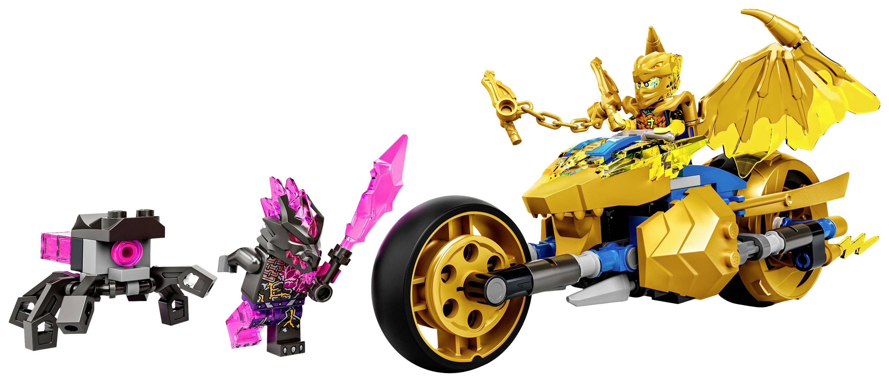 71768 LEGO® NINJAGO Jays Golddrachen-Motorrad