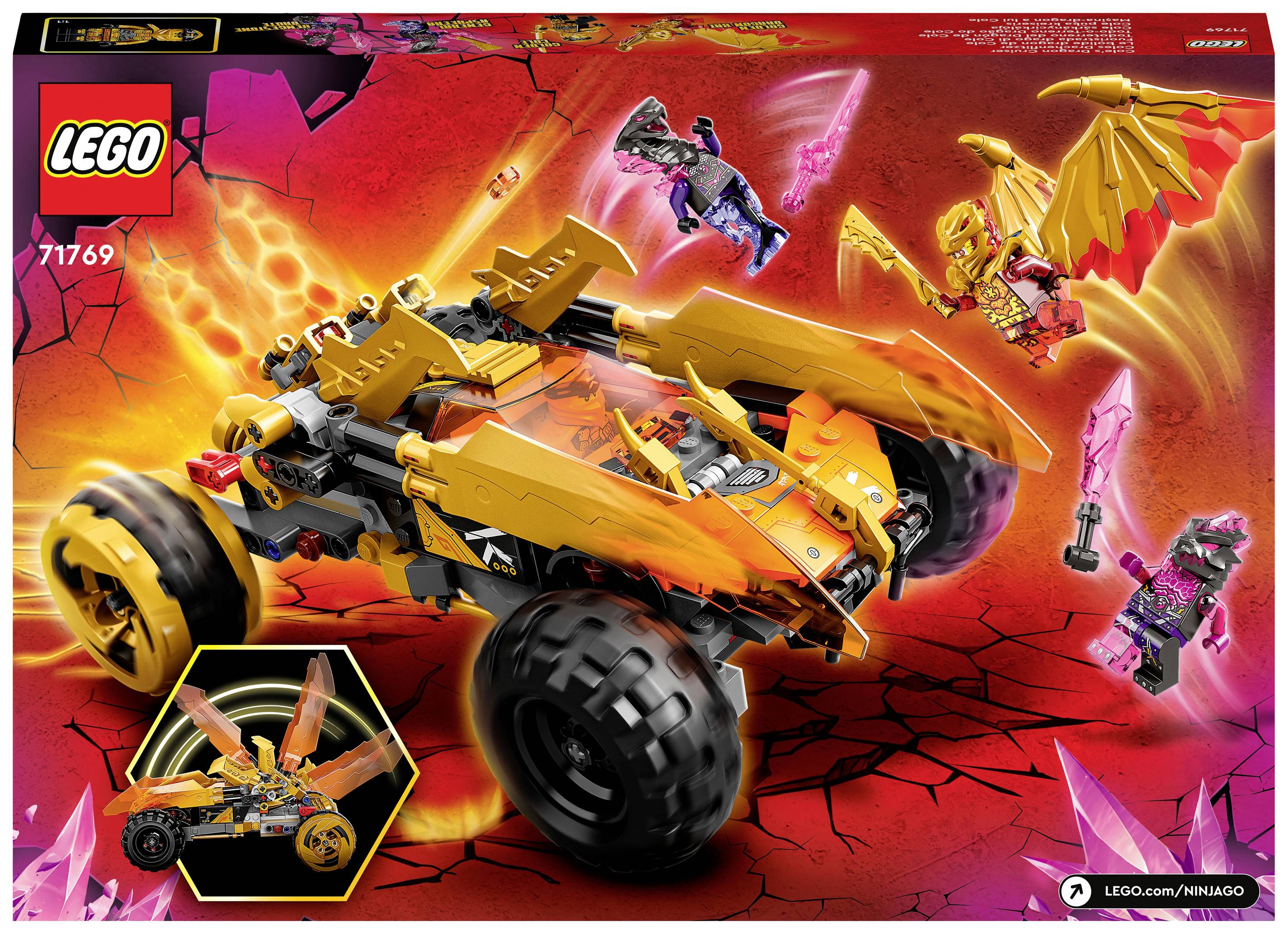 71769 LEGO® NINJAGO Coles Drachen-Flitzer