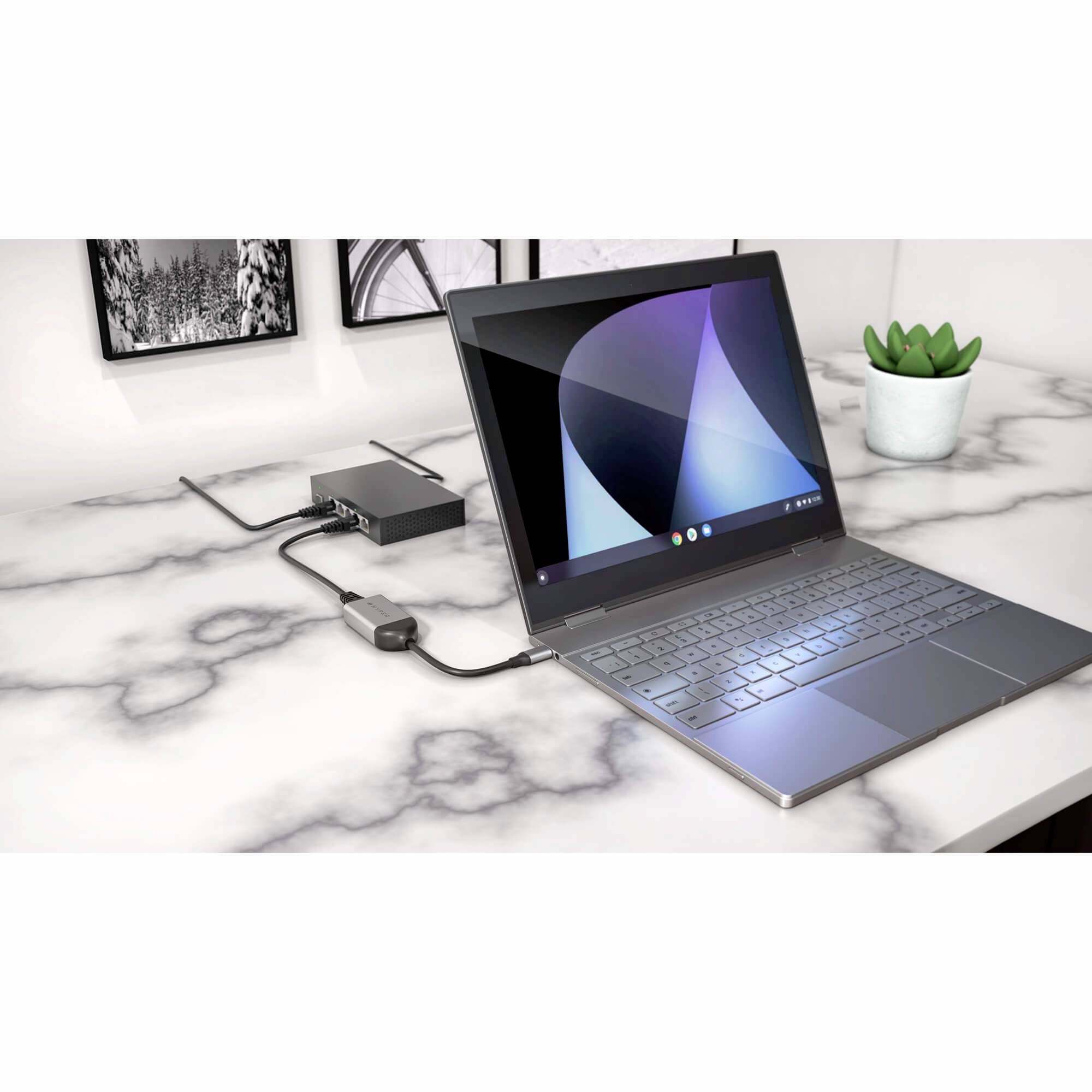 HYPER HD425B Netzwerkadapter 2.5 GBit/s USB-C® (USB 3.2 Gen 1)