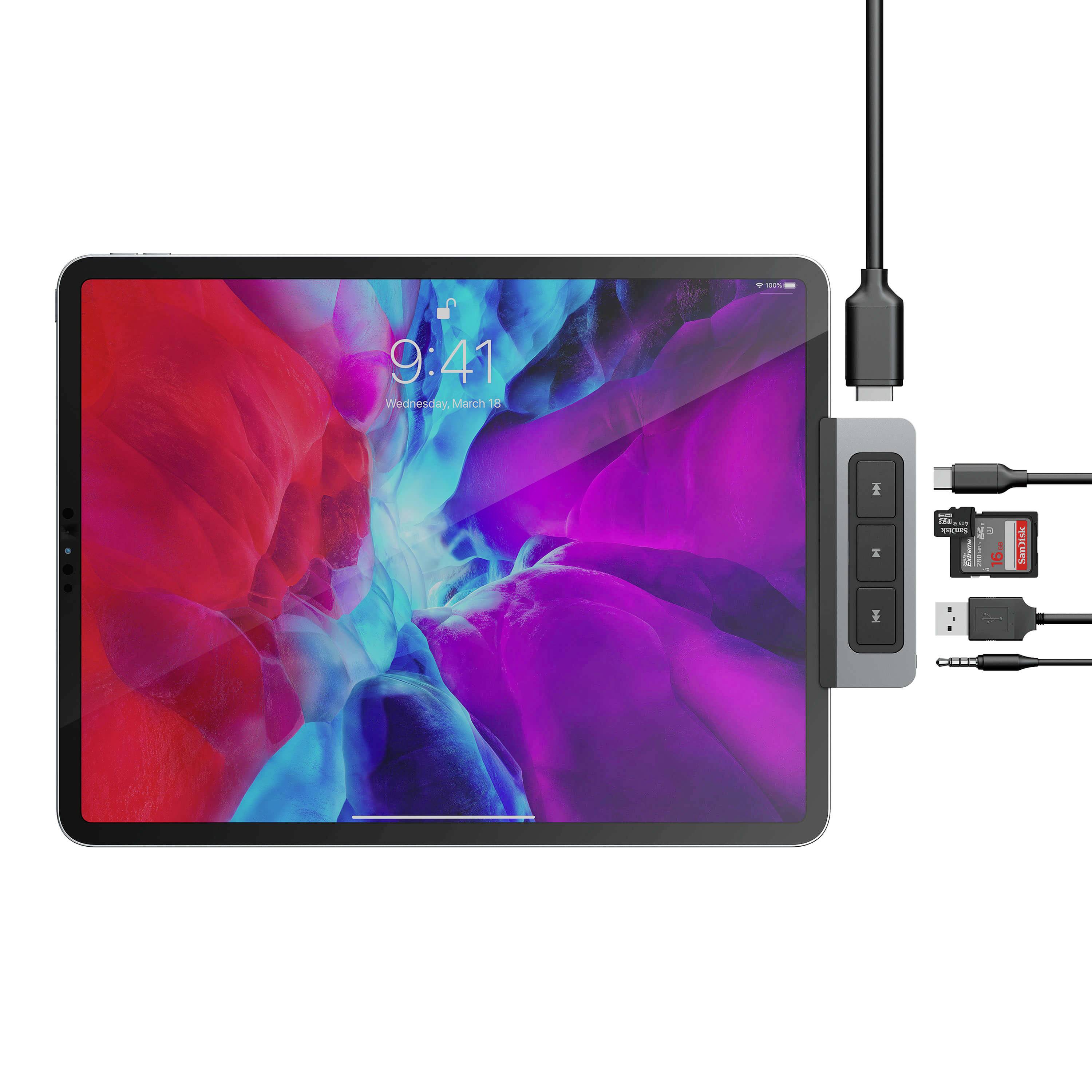 HYPER USB-C® Dockingstation HD449 Passend für Marke Dockingstations: Apple USB-C® Power Delivery