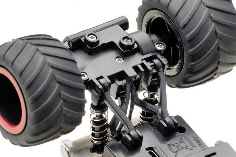Absima Big Foot Weiß 1:32 RC Modellauto Elektro Monstertruck Heckantrieb (2WD) RtR 2,4 GHz inkl. Ak