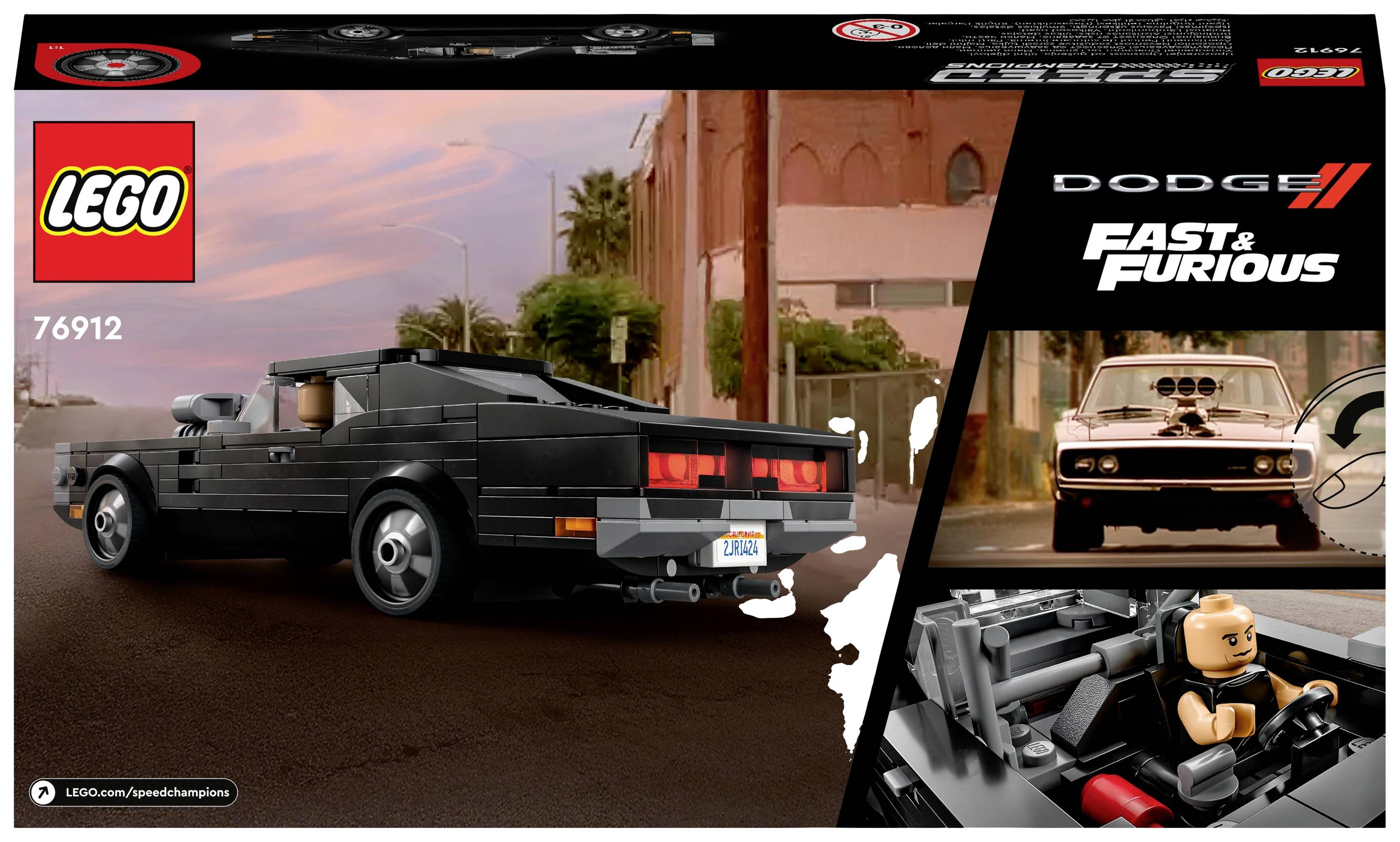 76912 LEGO® SPEED CHAMPIONS Fast & Furious 1970 Dodge Charger R/T