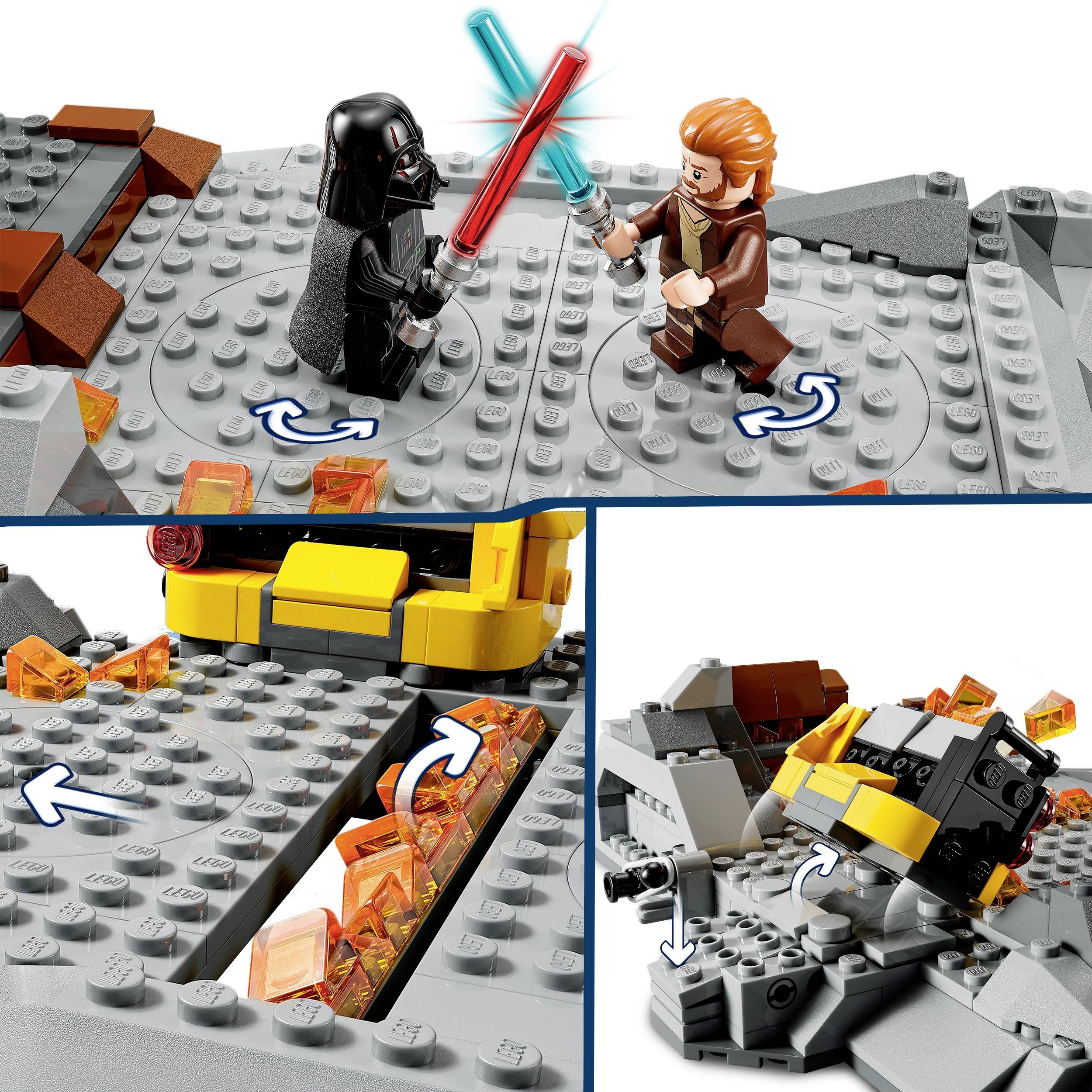 75334 LEGO® STAR WARS™ Obi-Wan Kenobi™ vs. Darth Vader™