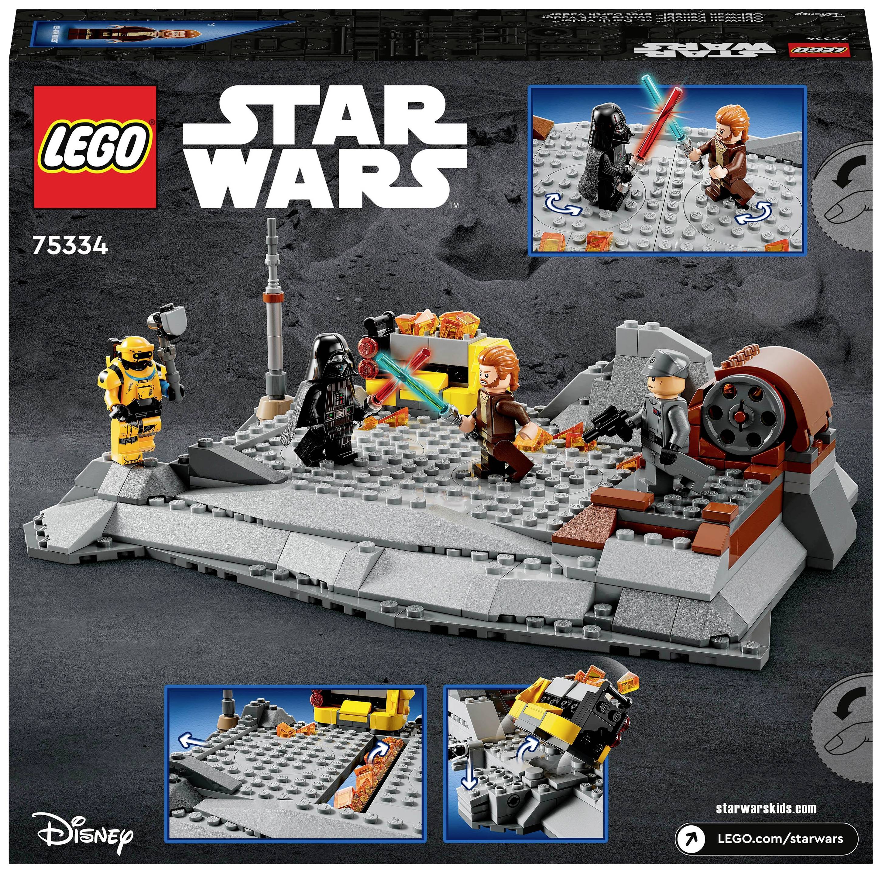 75334 LEGO® STAR WARS™ Obi-Wan Kenobi™ vs. Darth Vader™