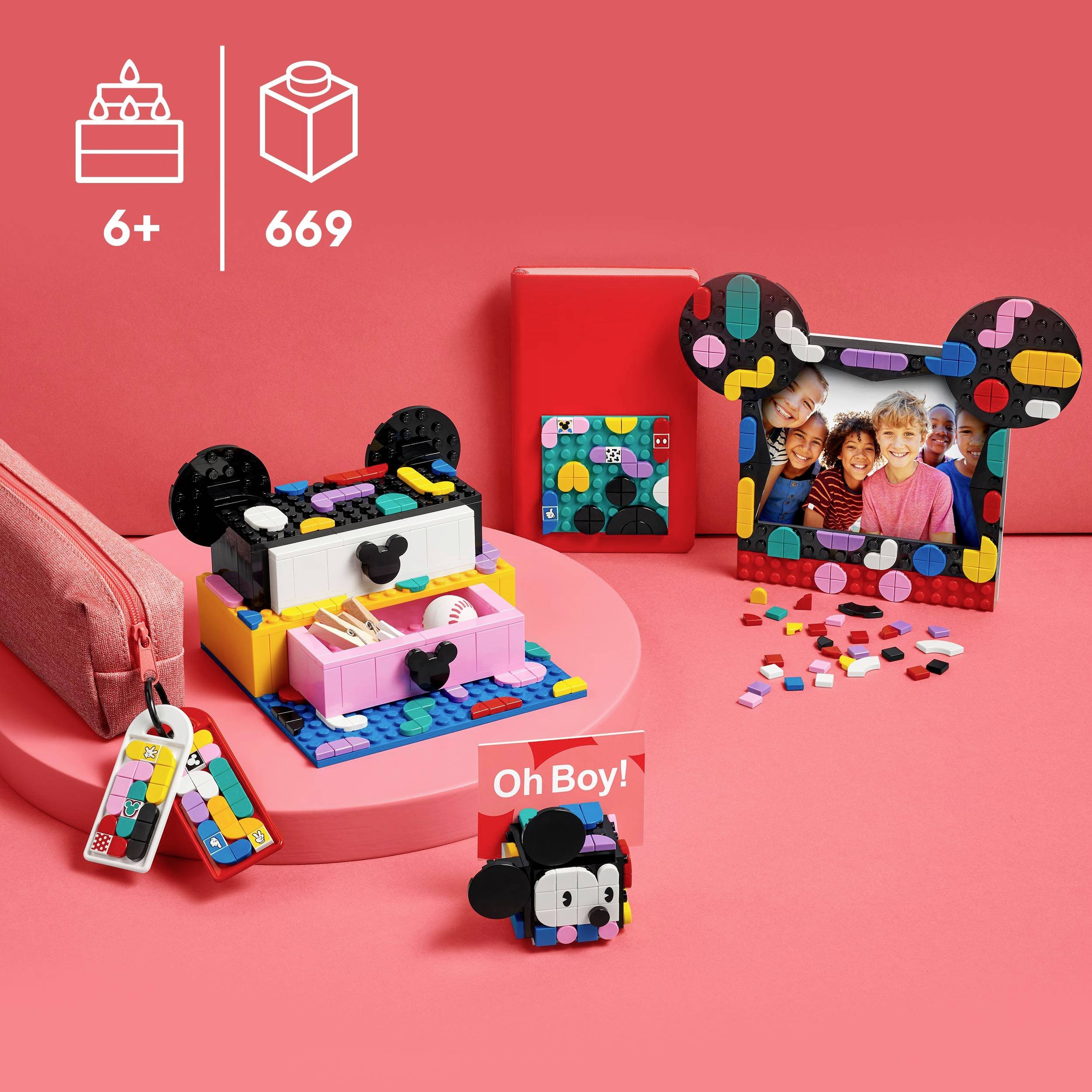 LEGO® DOTS 41964 Micky & Minnie Kreativbox zum Schulanfang
