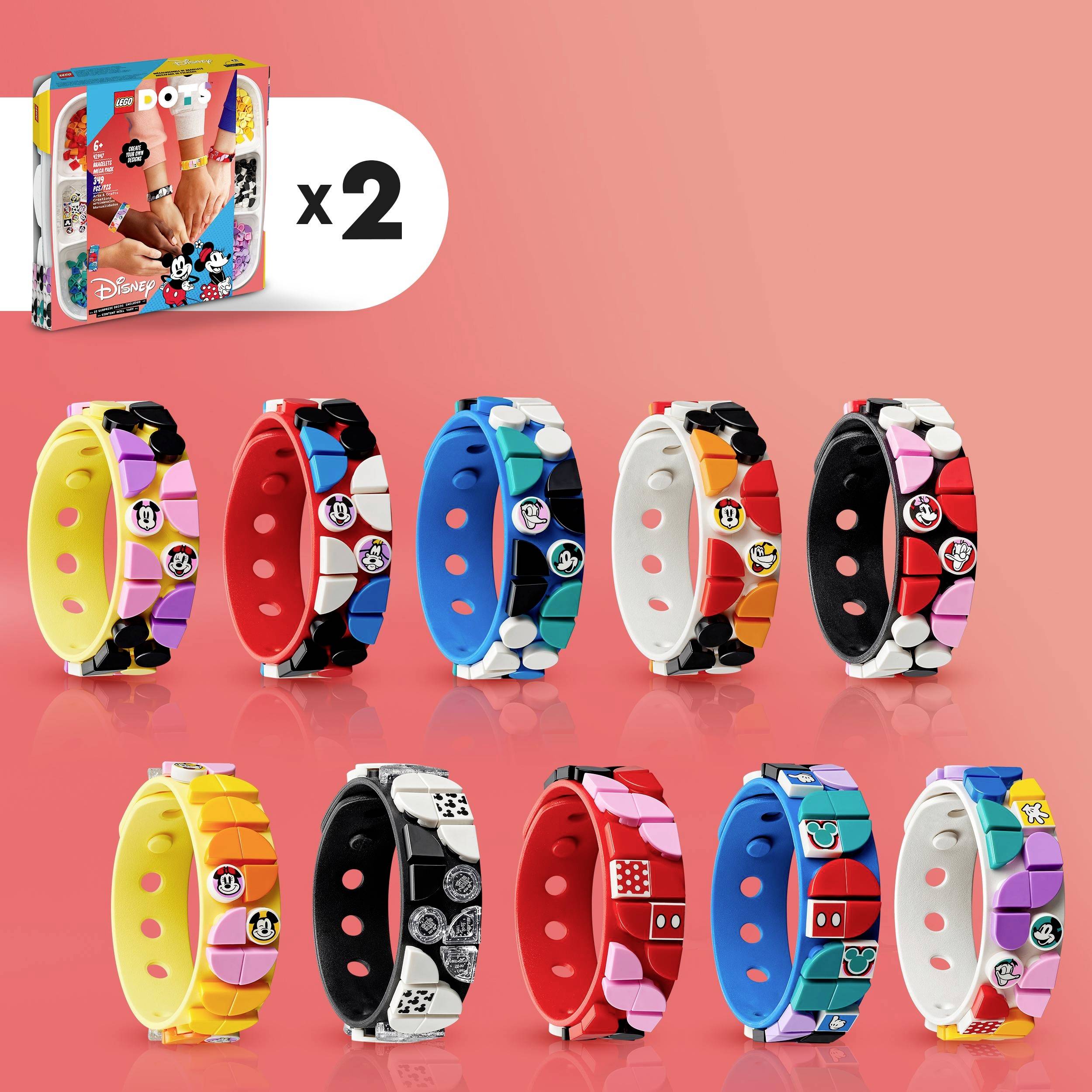 LEGO® DOTS 41947 Mickys Armband-Kreativset