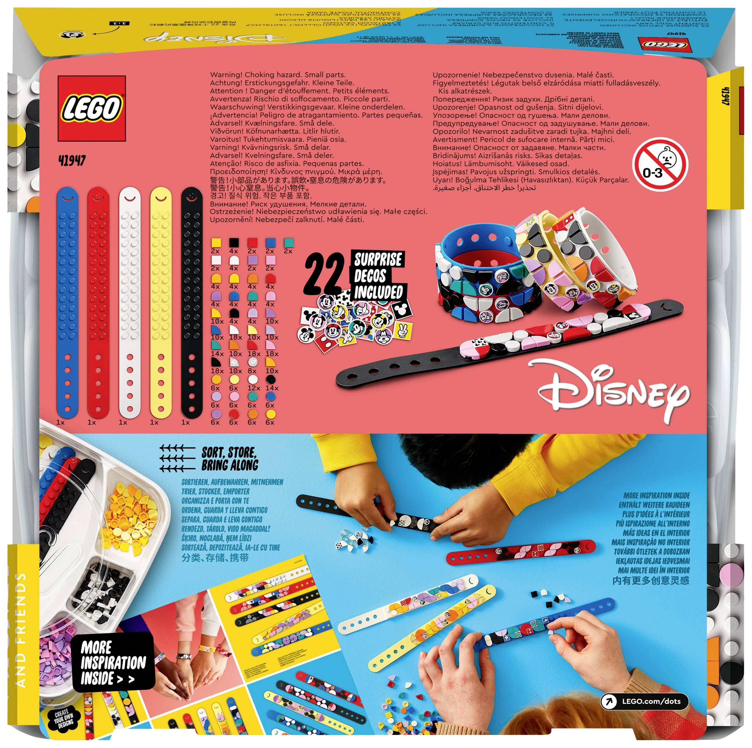 LEGO® DOTS 41947 Mickys Armband-Kreativset