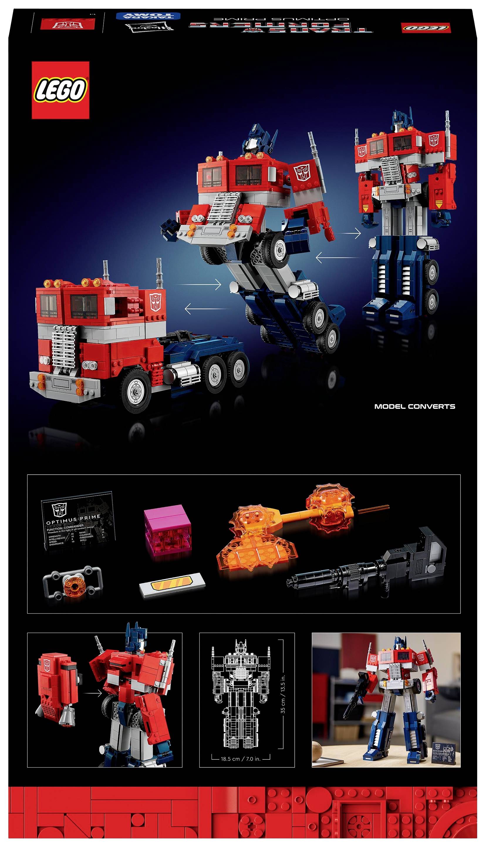 LEGO® ICONS™ 10302 Optimus Prime