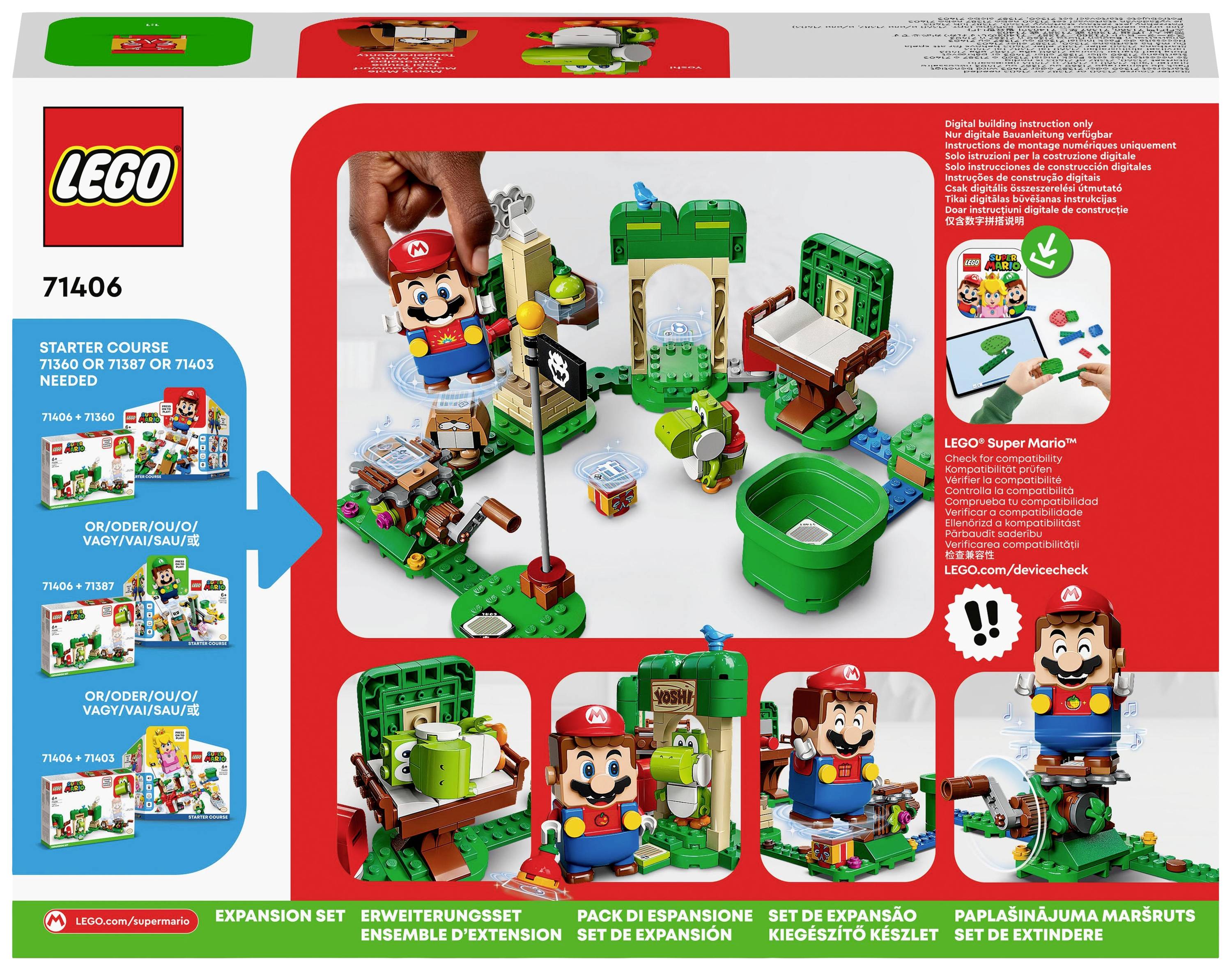 71406 LEGO® Super Mario™ Yoshis Geschenkhaus – Erweiterungsset