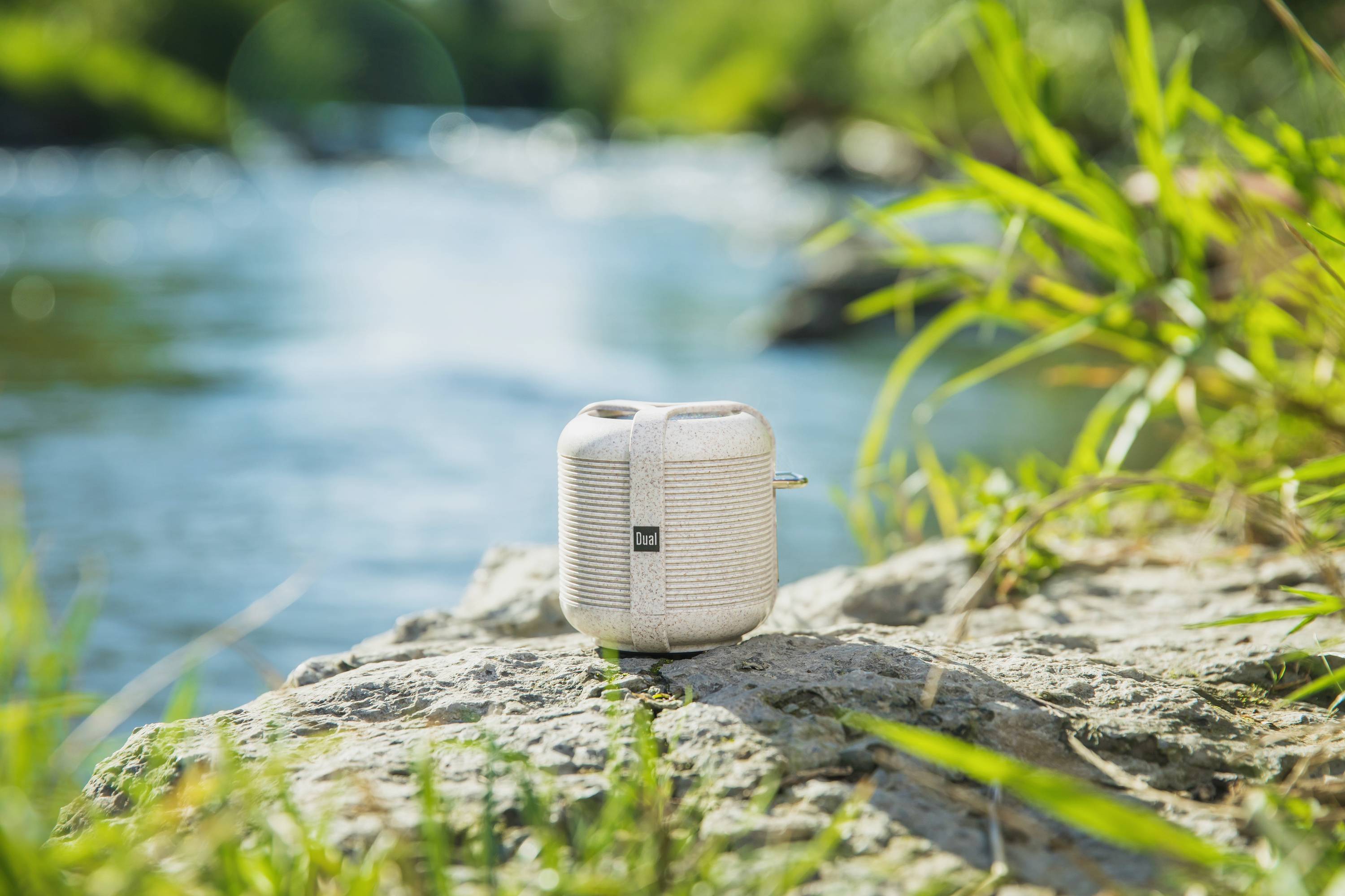 Dual BTP E2-1 Bluetooth® Lautsprecher AUX Hellbraun