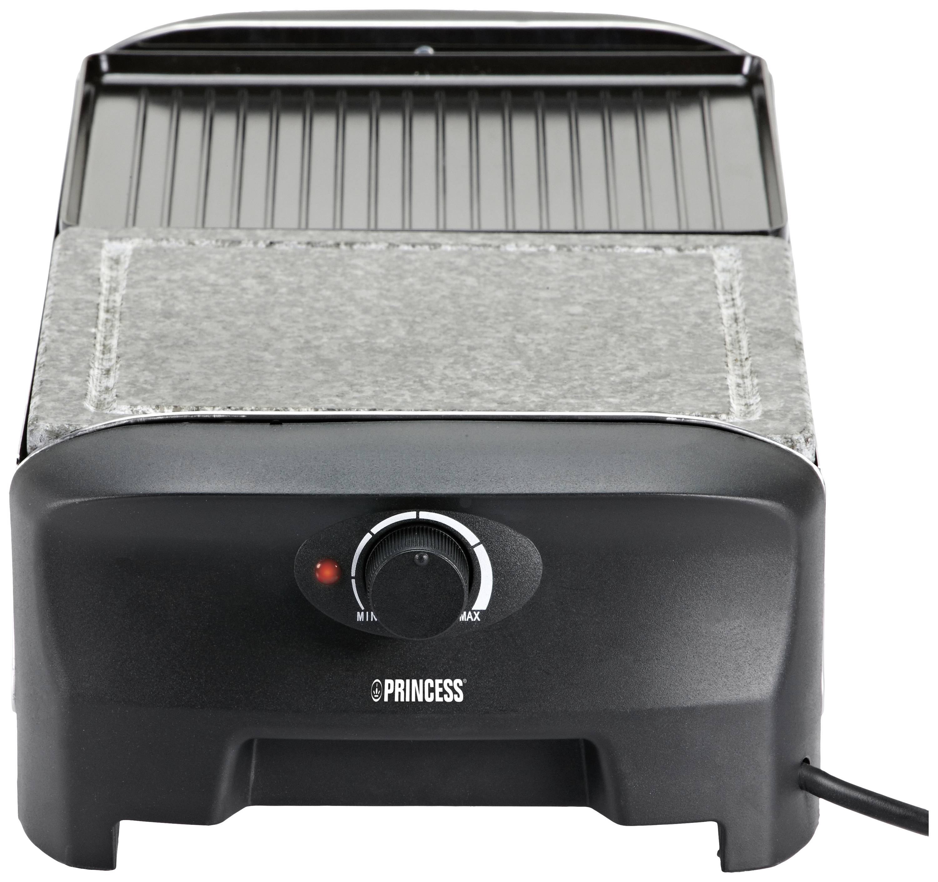 Princess 162820 Raclette 8Pfännchen Schwarz