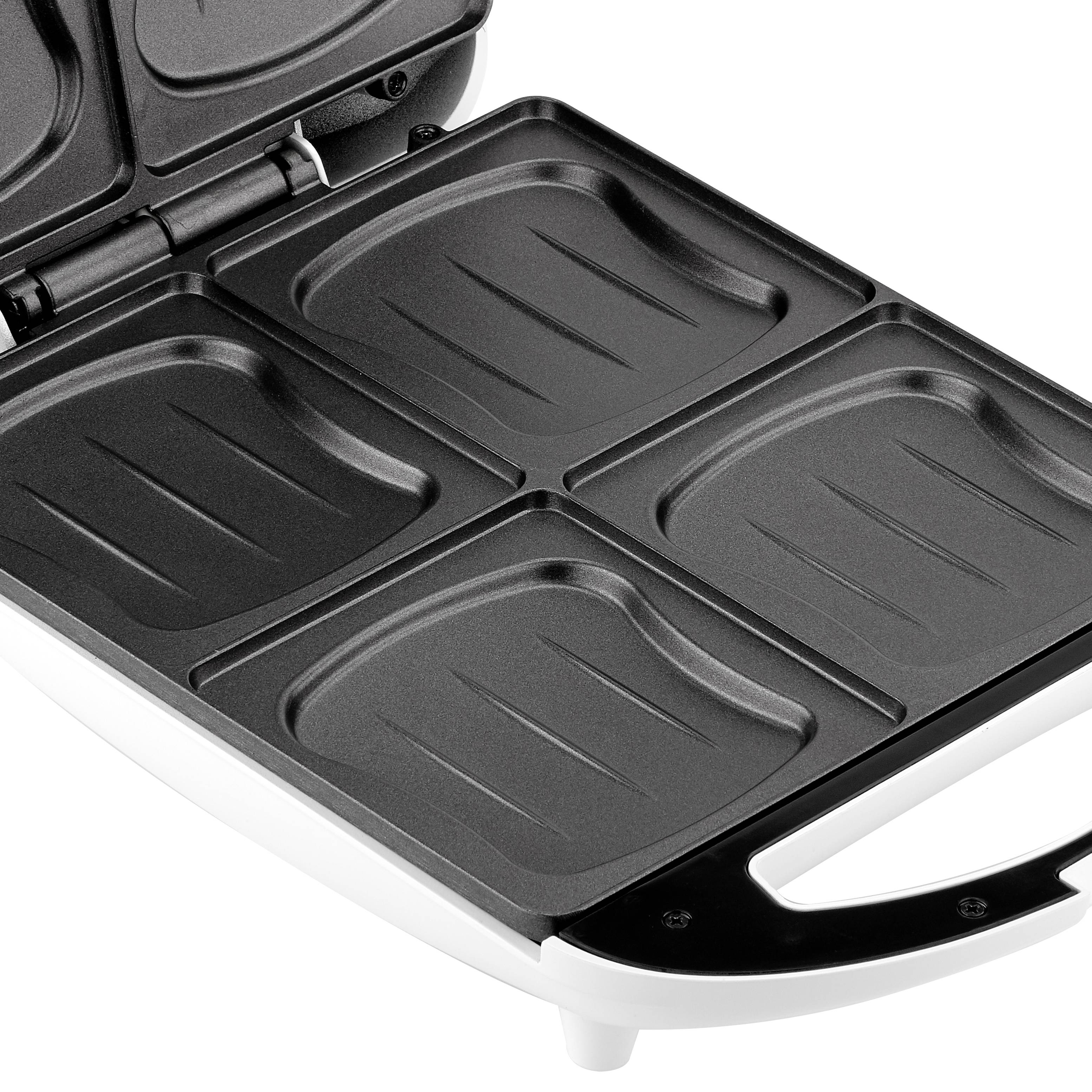 Tristar SA-3065 Sandwichmaker 4Pfännchen Weiß