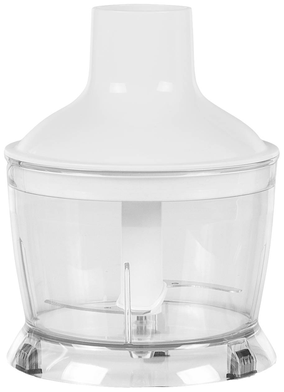 Tristar MX-4801 Stabmixer 250 W mit Mixbecher, mit Zerkleinereraufsatz Weiß