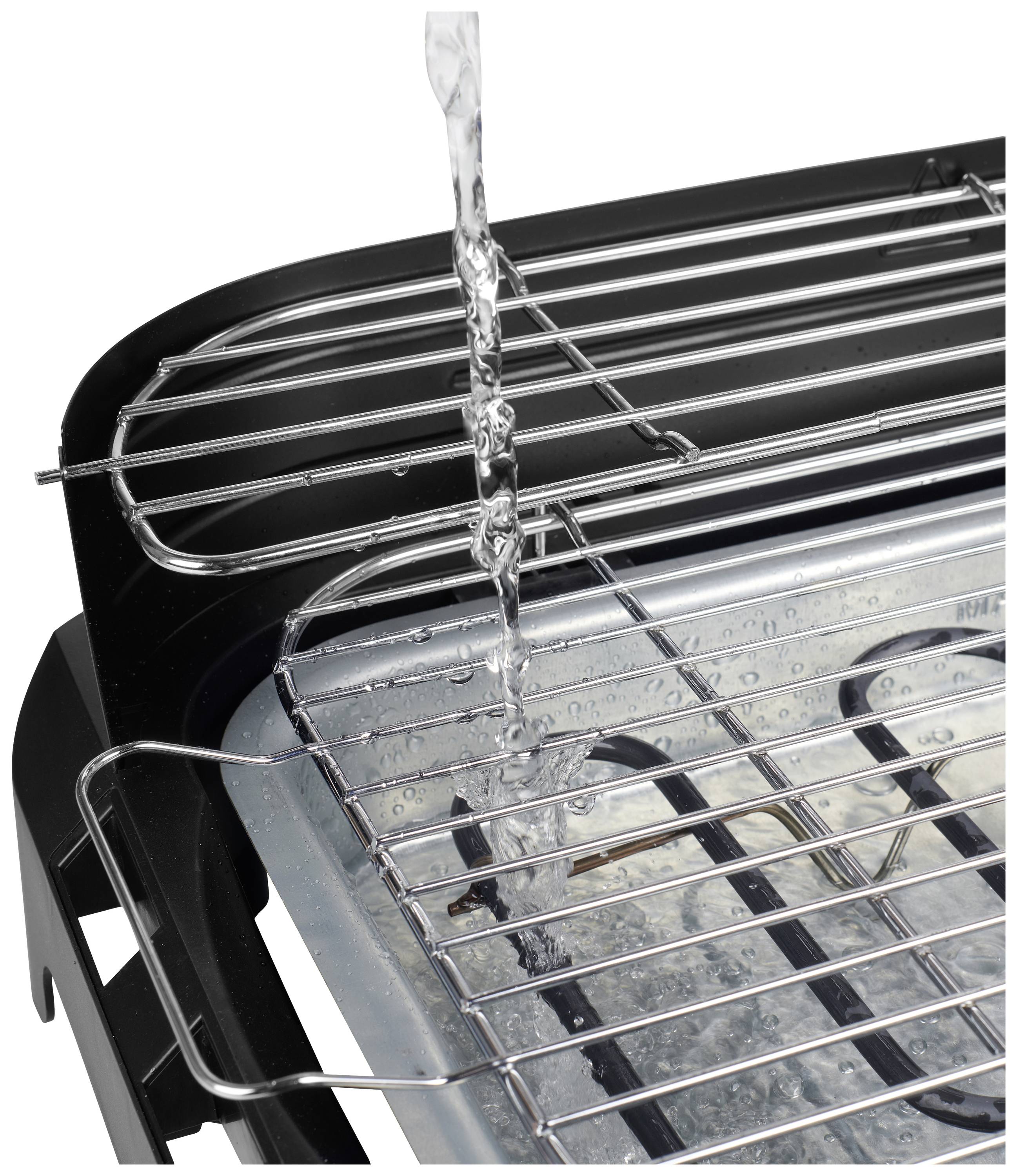 Princess 112250 Elektro Standgrill mit Standfuß Schwarz