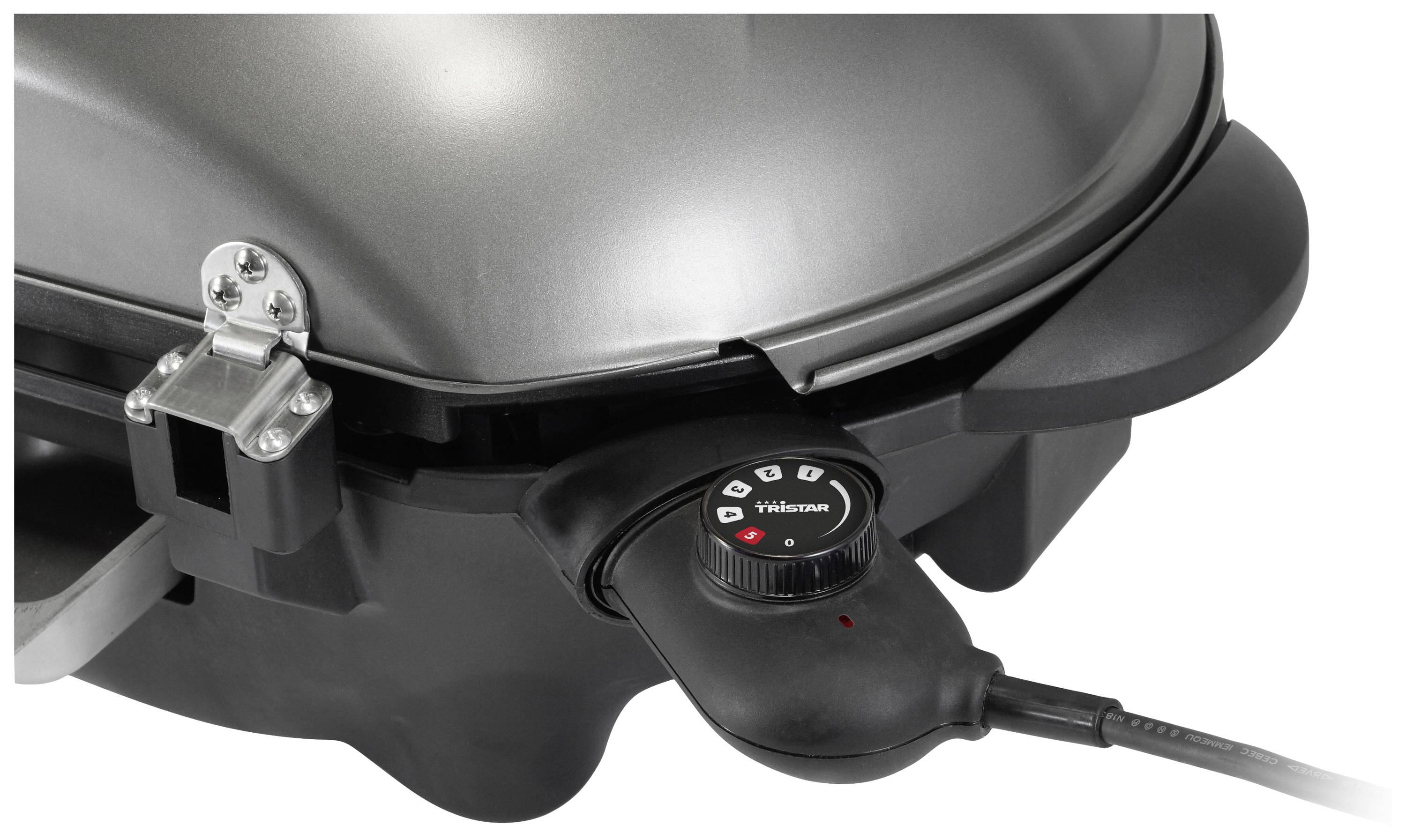 Tristar BQ-2816 Elektro Kugelgrill mit Standfuß Schwarz