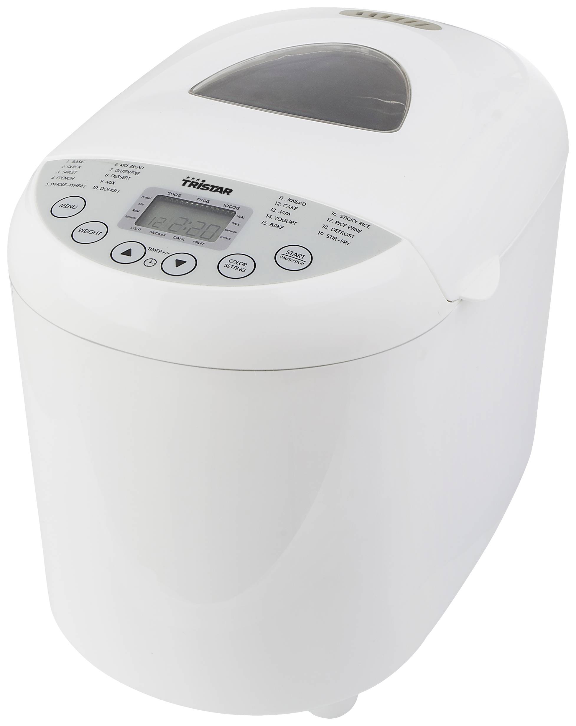Tristar BM-4586 Brotbackautomat 1kg Weiß