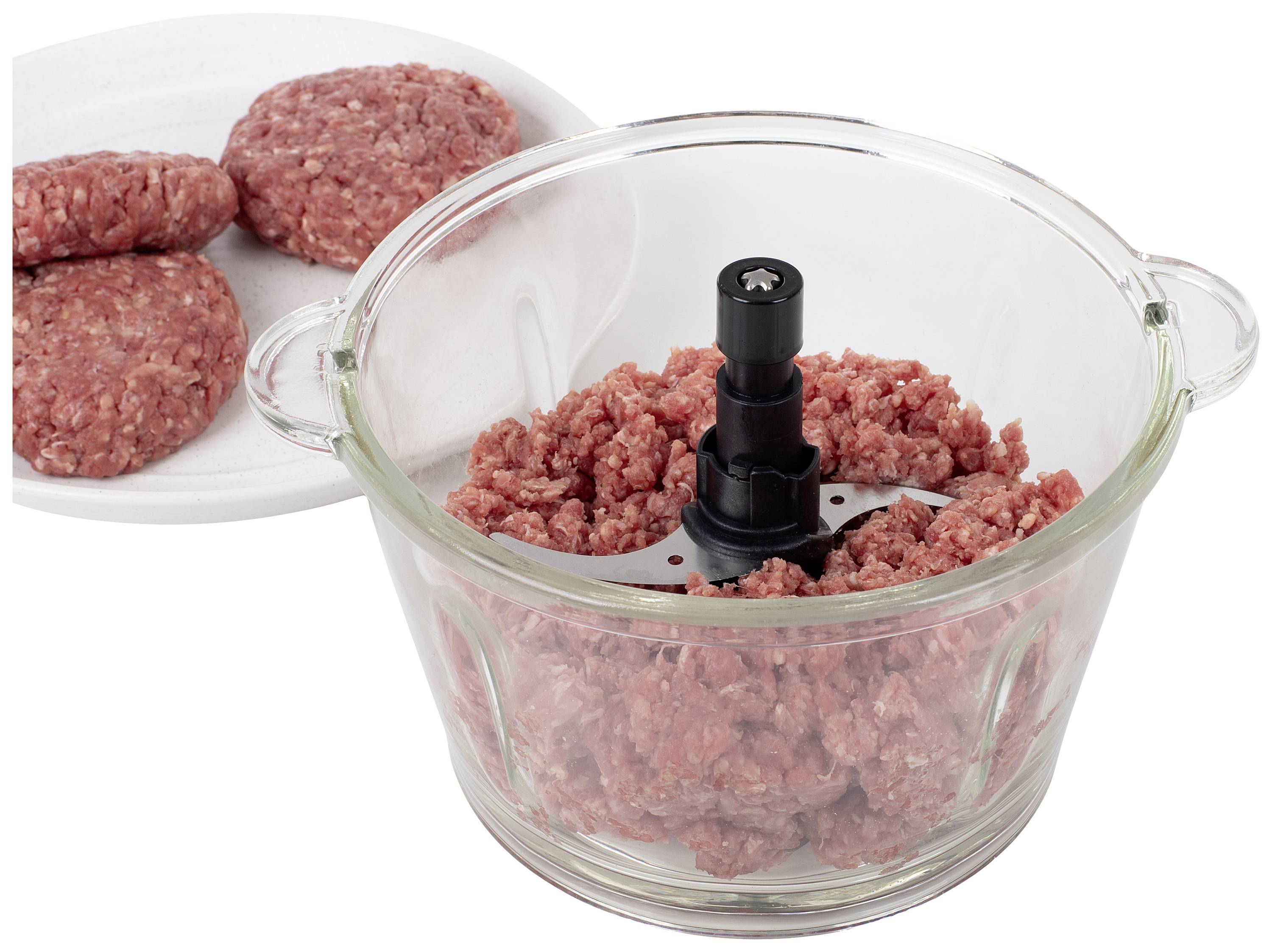 Princess 221052 Zerkleinerer 300W Schwarz, Silber