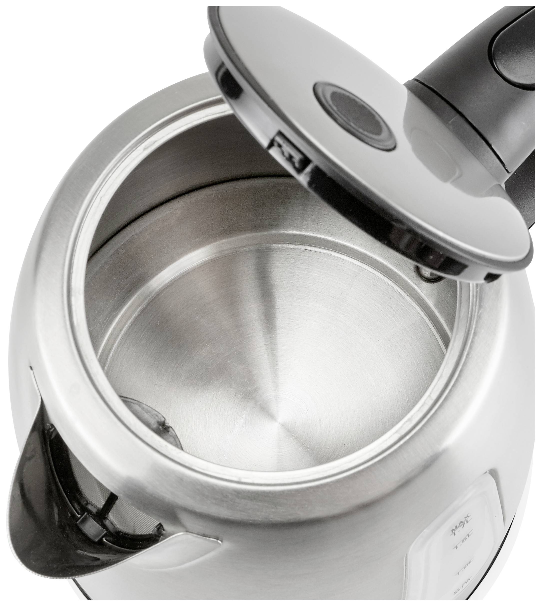 Tristar WK-3373 Wasserkocher Edelstahl, Schwarz Fassungsvermögen: 1.7 l