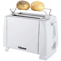 Tristar BR-1009 Toaster mit eingebautem Brötchenaufsatz Weiß Tristar BR-1009 Toaster mit eingebautem Brötchenaufsatz Weiß