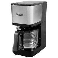 Princess 246031 Kaffeemaschine Schwarz, Silber Fassungsvermögen Tassen=12 Princess 246031 Kaffeemaschine Schwarz, Silber Fassungsvermögen Tassen=12