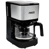 Princess 246030 Kaffeemaschine Schwarz, Silber Fassungsvermögen Tassen=8 Princess 246030 Kaffeemaschine Schwarz, Silber Fassungsvermögen Tassen=8