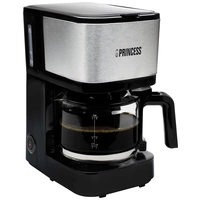 Princess 246030 Kaffeemaschine Schwarz, Silber Fassungsvermögen Tassen=8 Princess 246030 Kaffeemaschine Schwarz, Silber Fassungsvermögen Tassen=8