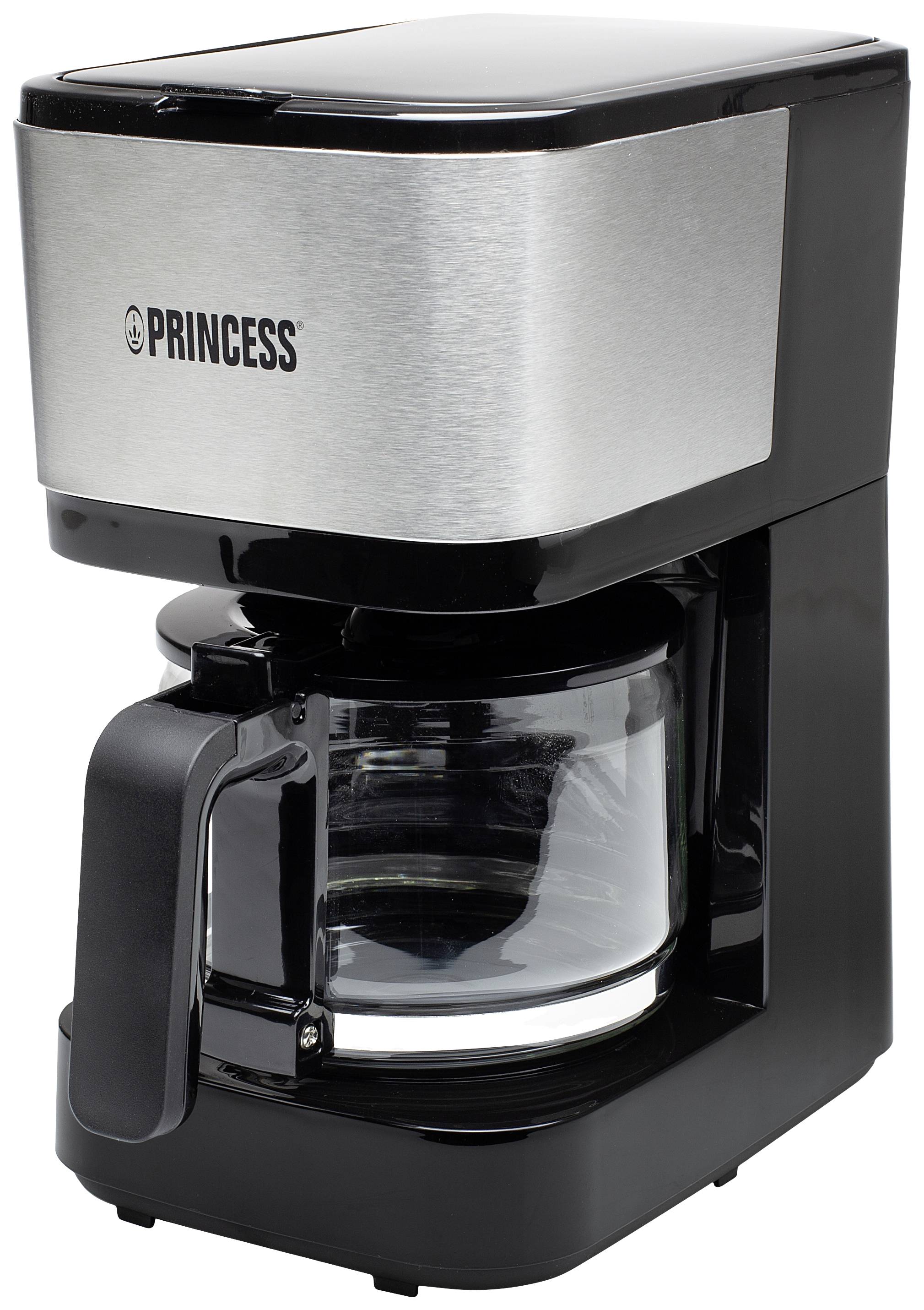 Princess 246030 Kaffeemaschine Schwarz, Silber Fassungsvermögen Tassen=8