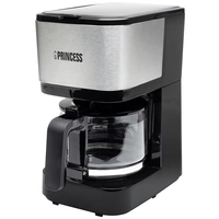 Princess 246030 Kaffeemaschine Schwarz, Silber Fassungsvermögen Tassen=8 Princess 246030 Kaffeemaschine Schwarz, Silber Fassungsvermögen Tassen=8