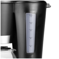 Tristar CM-1236 Kaffeemaschine Schwarz, Silber Fassungsvermögen Tassen=10 Warmhaltefunktion Tristar CM-1236 Kaffeemaschine Schwarz, Silber Fassungsvermögen Tassen=10 Warmhaltefunktion