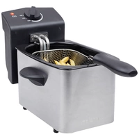 Tristar FR-6919 Kaltzonen Fritteuse 2l 800W Silber (matt) Tristar FR-6919 Kaltzonen Fritteuse 2l 800W Silber (matt)