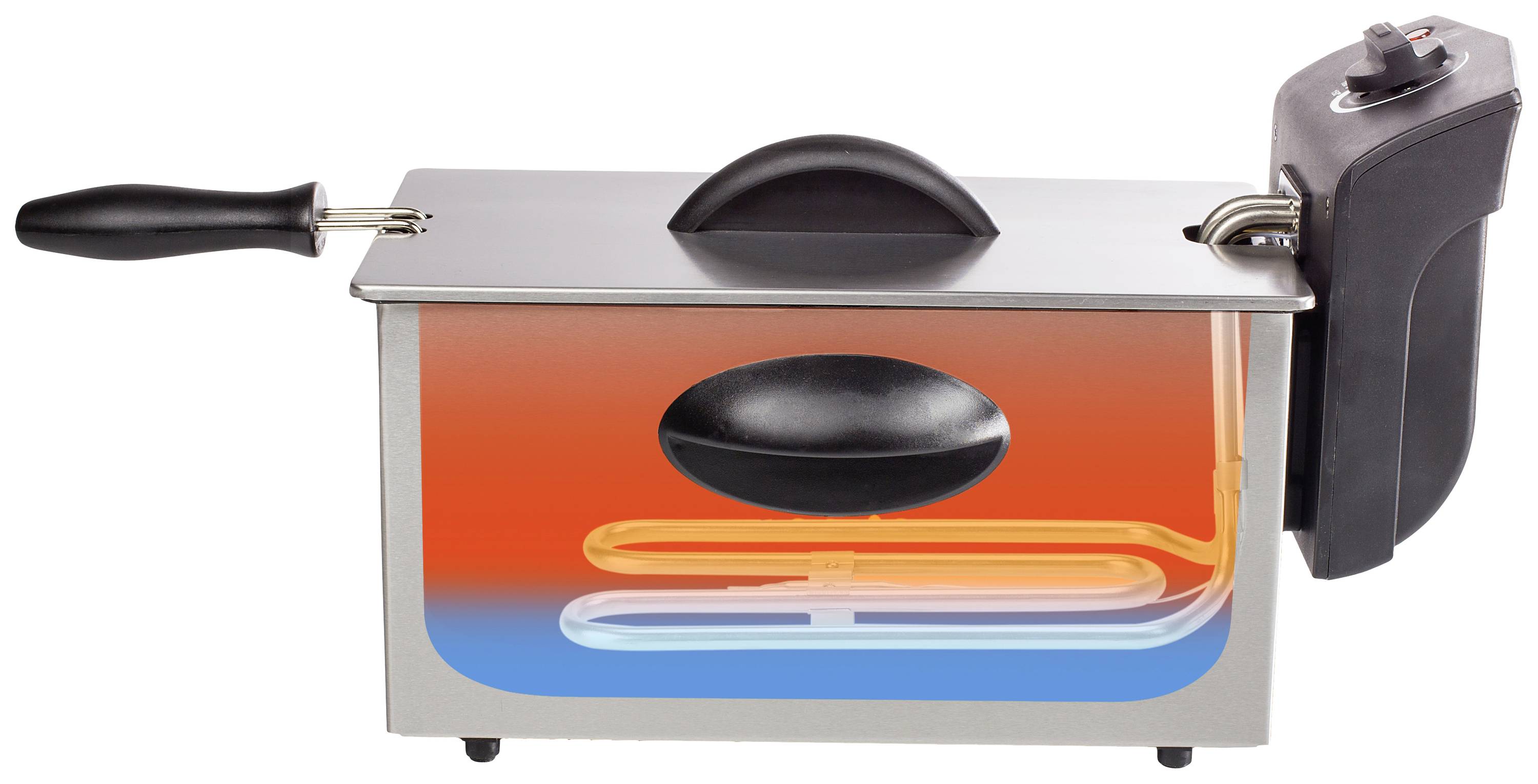 Tristar FR-6935 Kaltzonen Fritteuse 3 l 2000 W Silber (matt)