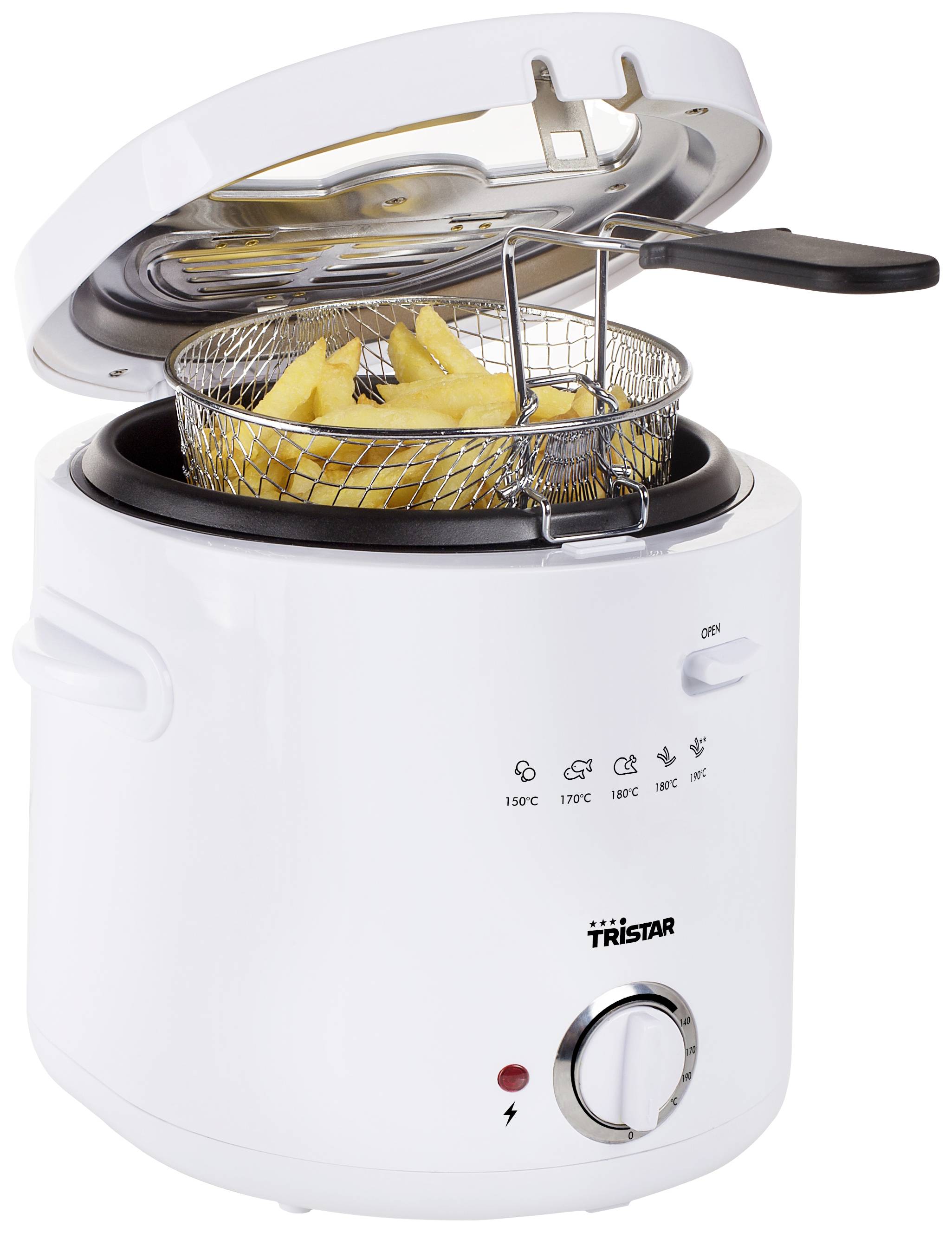 Tristar FR-6941 Fritteuse 1.5 l 1000 W Weiß