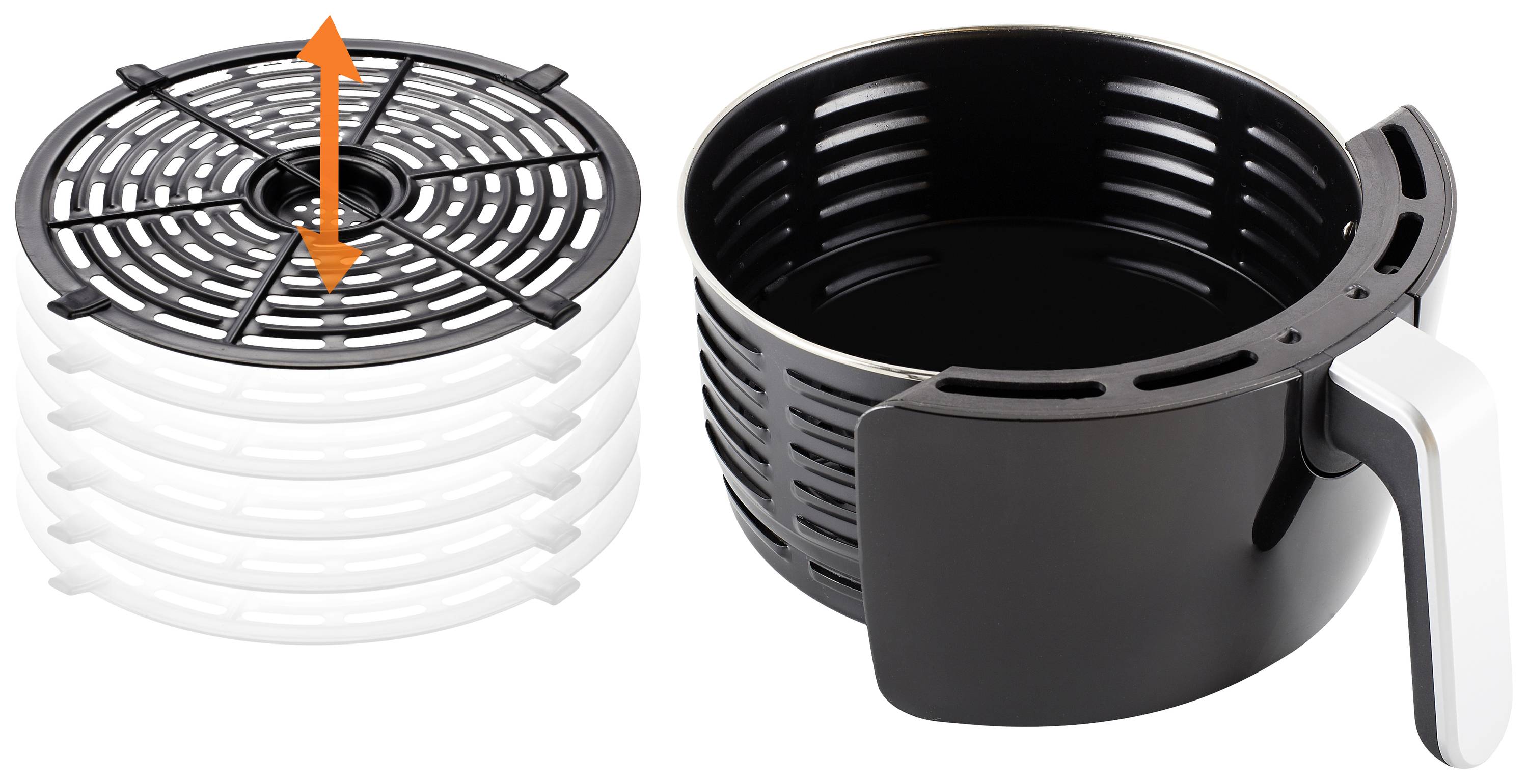 Tristar FR-6989 Heißluft-Fritteuse 3.5l 1500W Schwarz