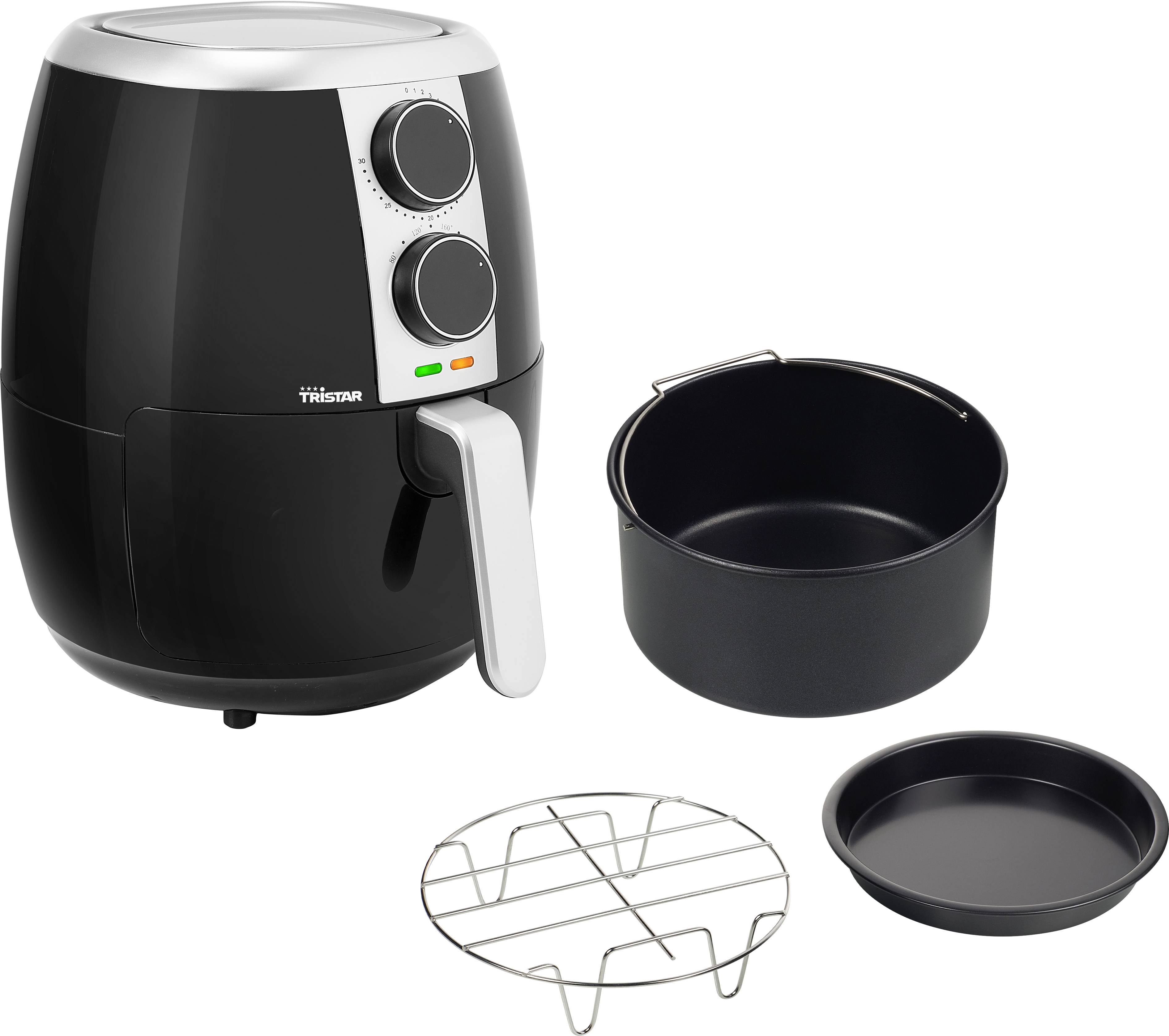 Tristar FR-6989 Heißluft-Fritteuse 3.5l 1500W Schwarz