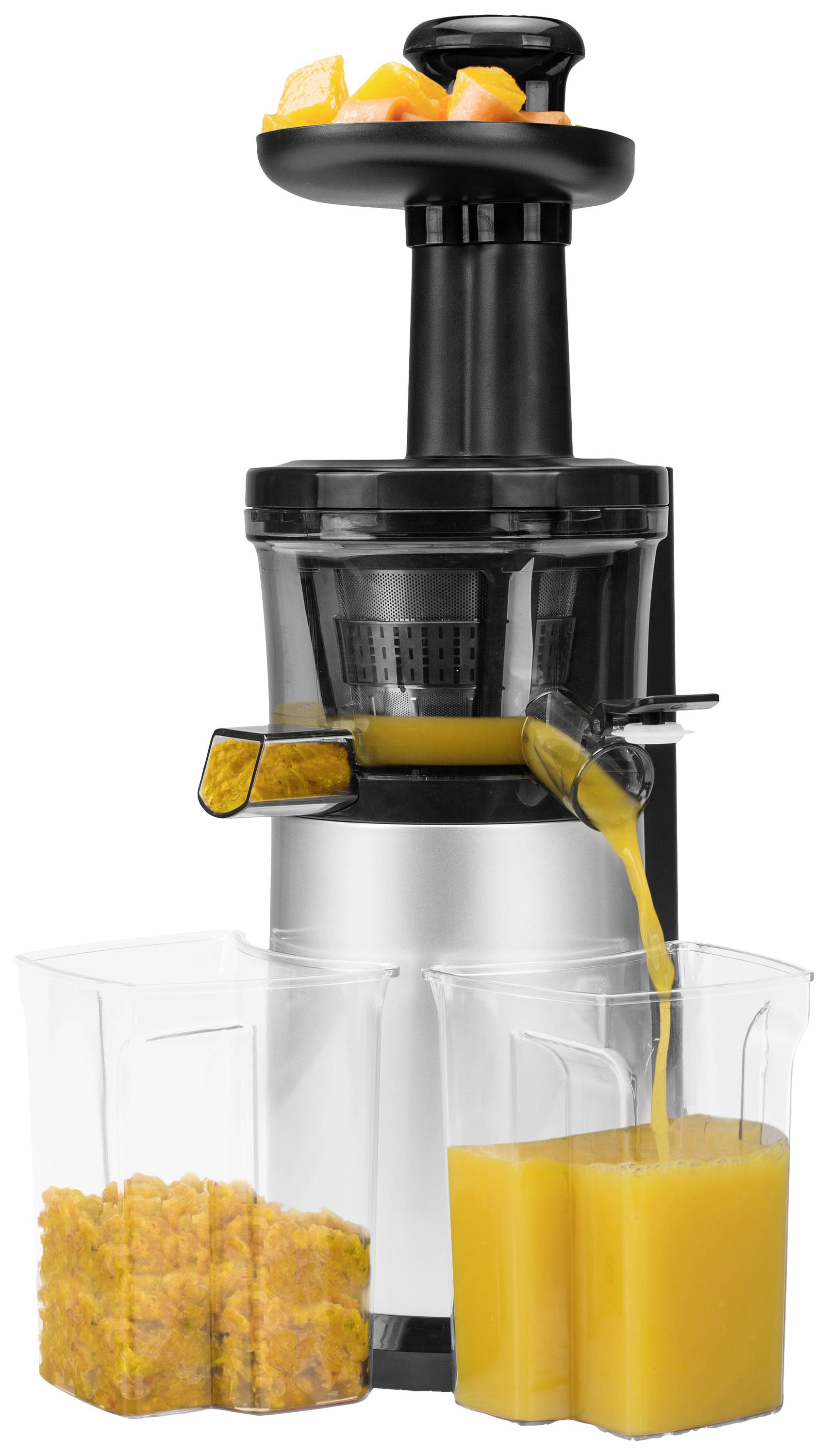 Tristar Slow-Entsafter SC-2303 150 W Schwarz, Silber (matt)