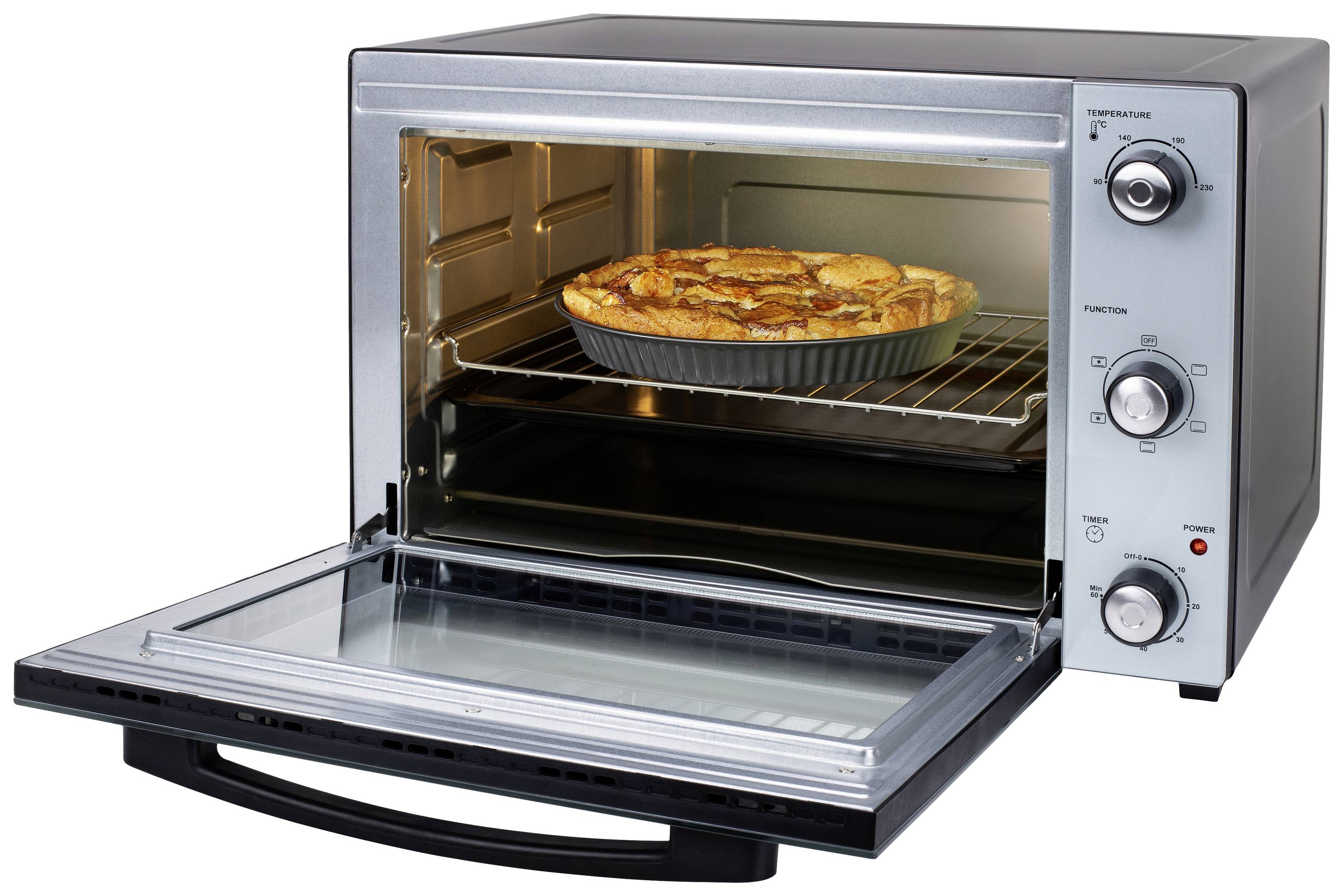 Princess 112754 Minibackofen Umluft-Funktion 45l