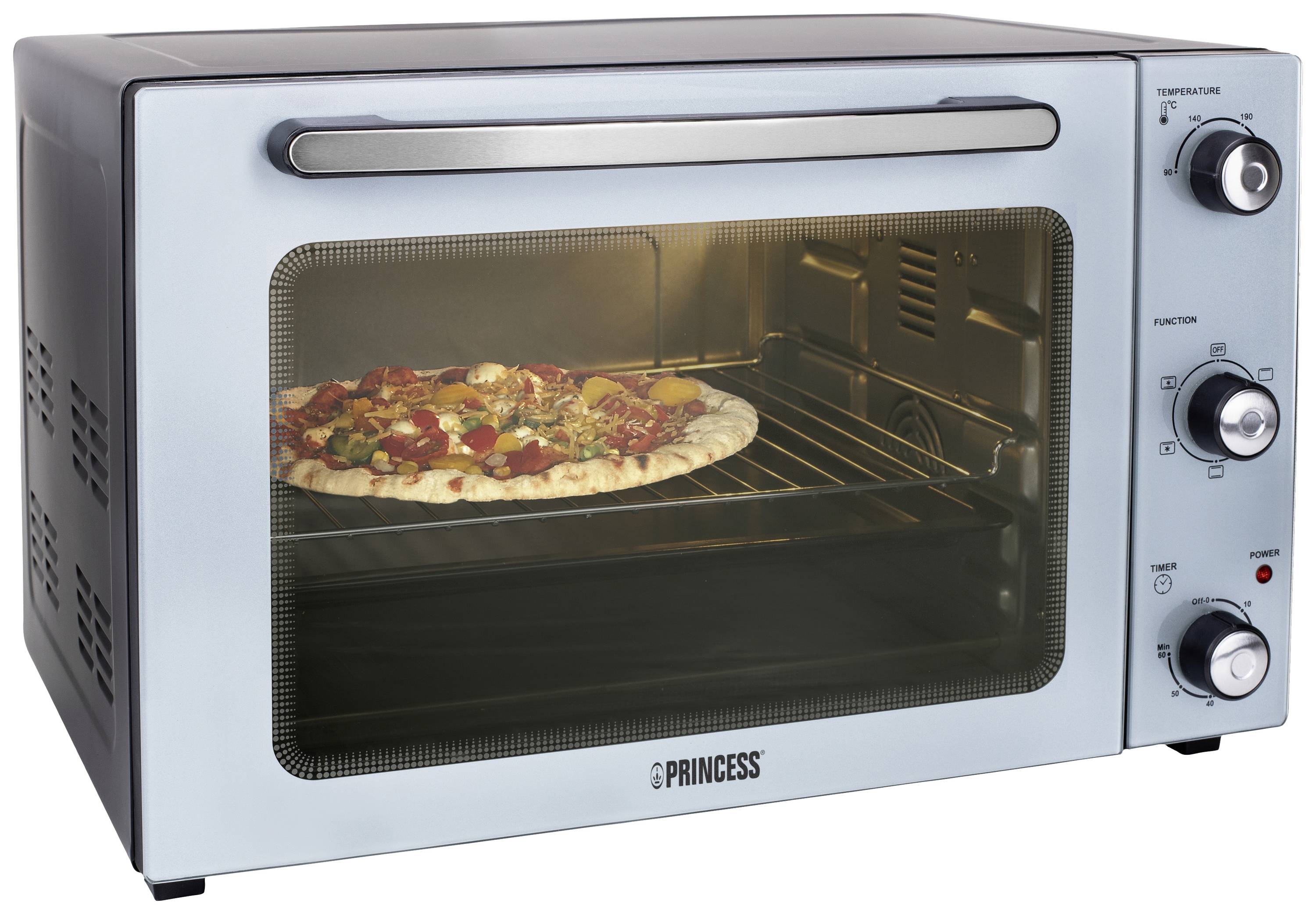 Princess 112754 Minibackofen Umluft-Funktion 45l