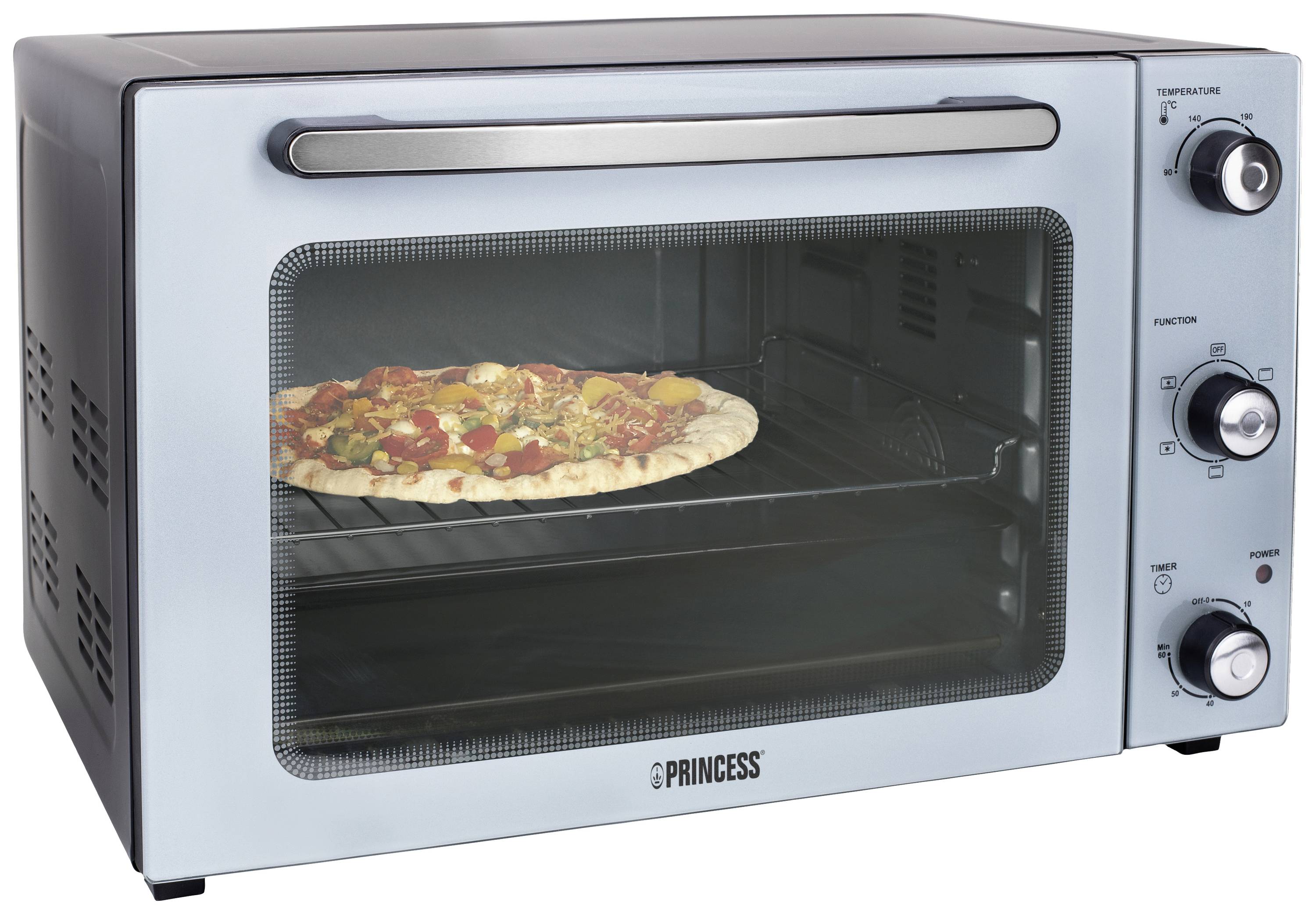 Princess 112754 Minibackofen Umluft-Funktion 45l