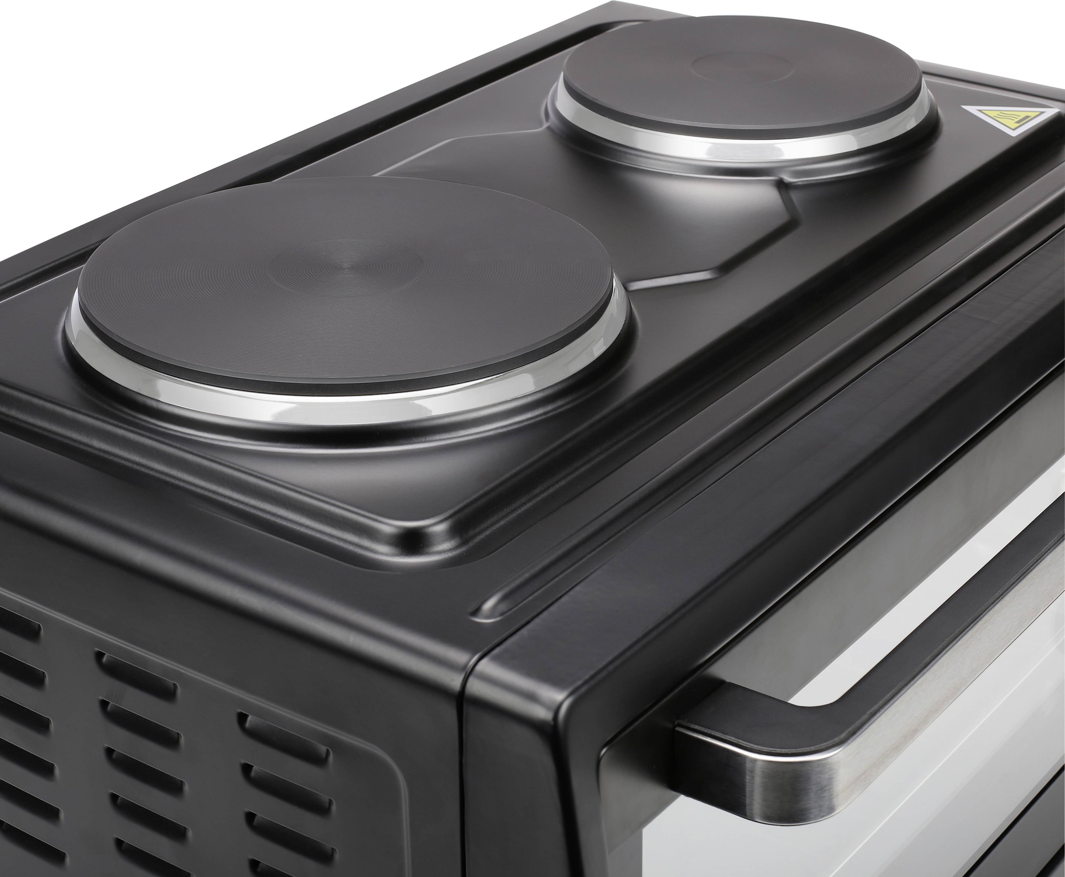 Tristar OV-1443 Minibackofen inkl. Herdplatten, Umluft-Funktion 38l